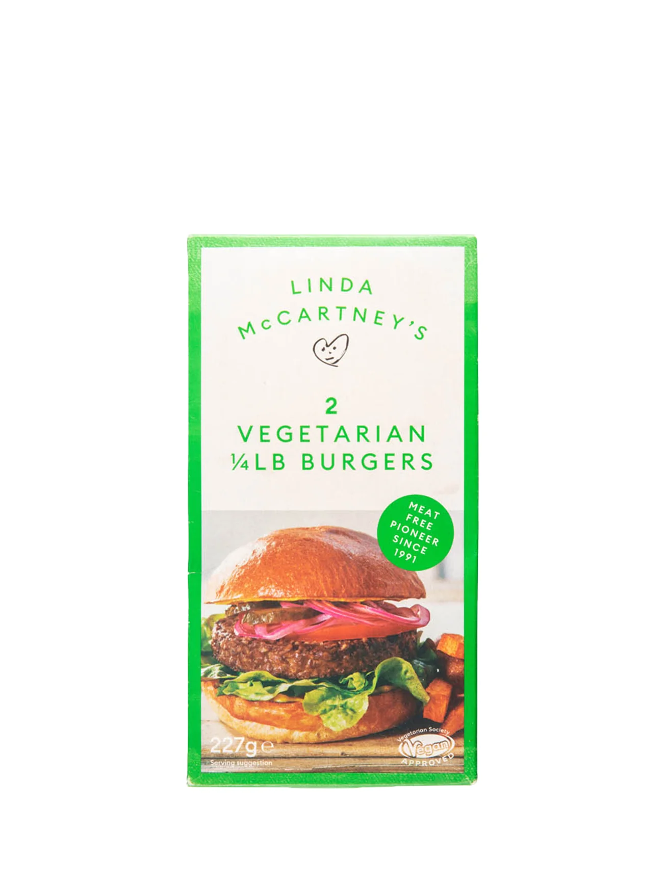 MCCARTNEY 2 QUARTER POUNDER BURGERS 227G