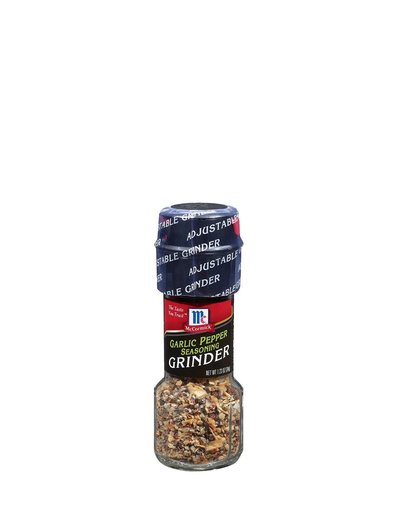 MCCORMICK GARLIC PEPPER SEASONING GRINDER 34G