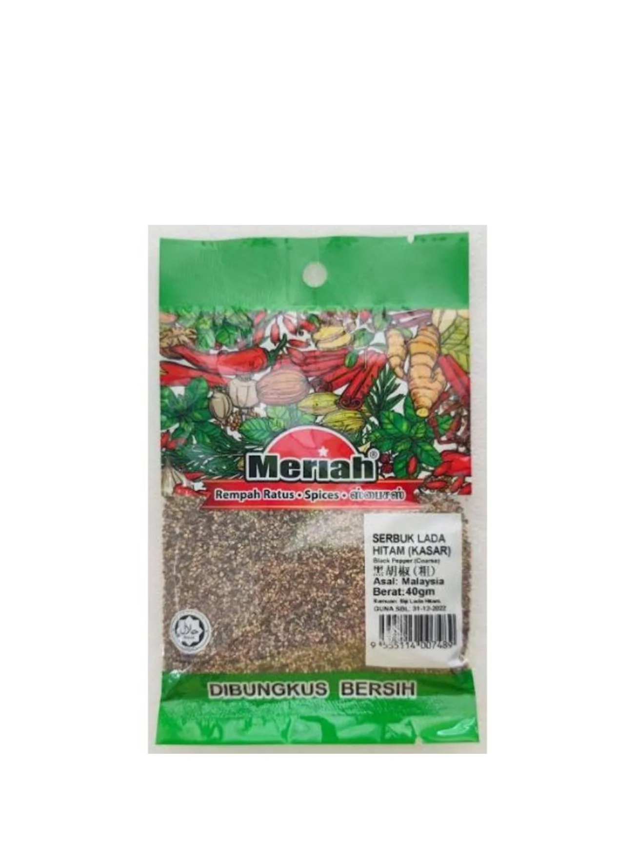 MERIAH S L/HITAM KASAR40