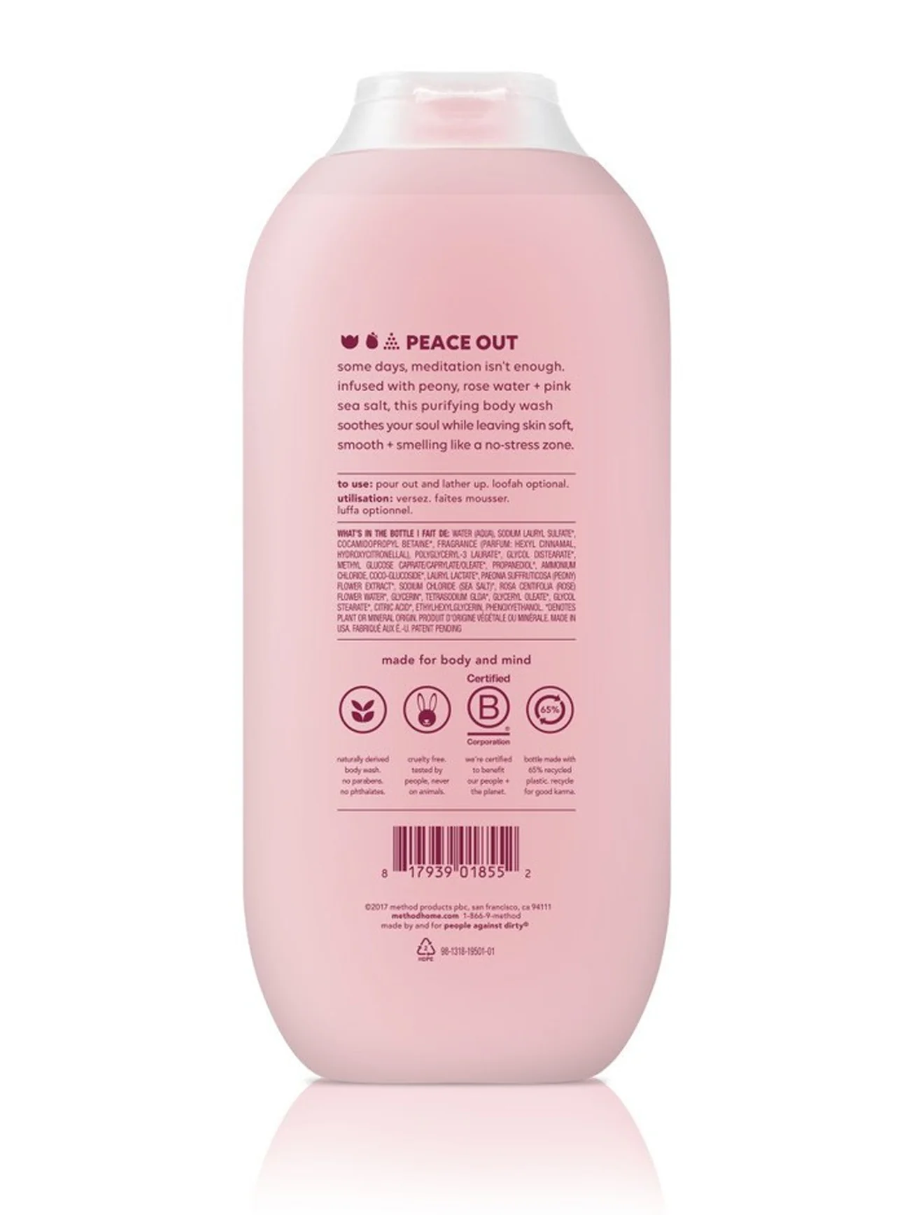 METHOD EXPERIENTIAL BW PURE PEACE 532ML - Image 2