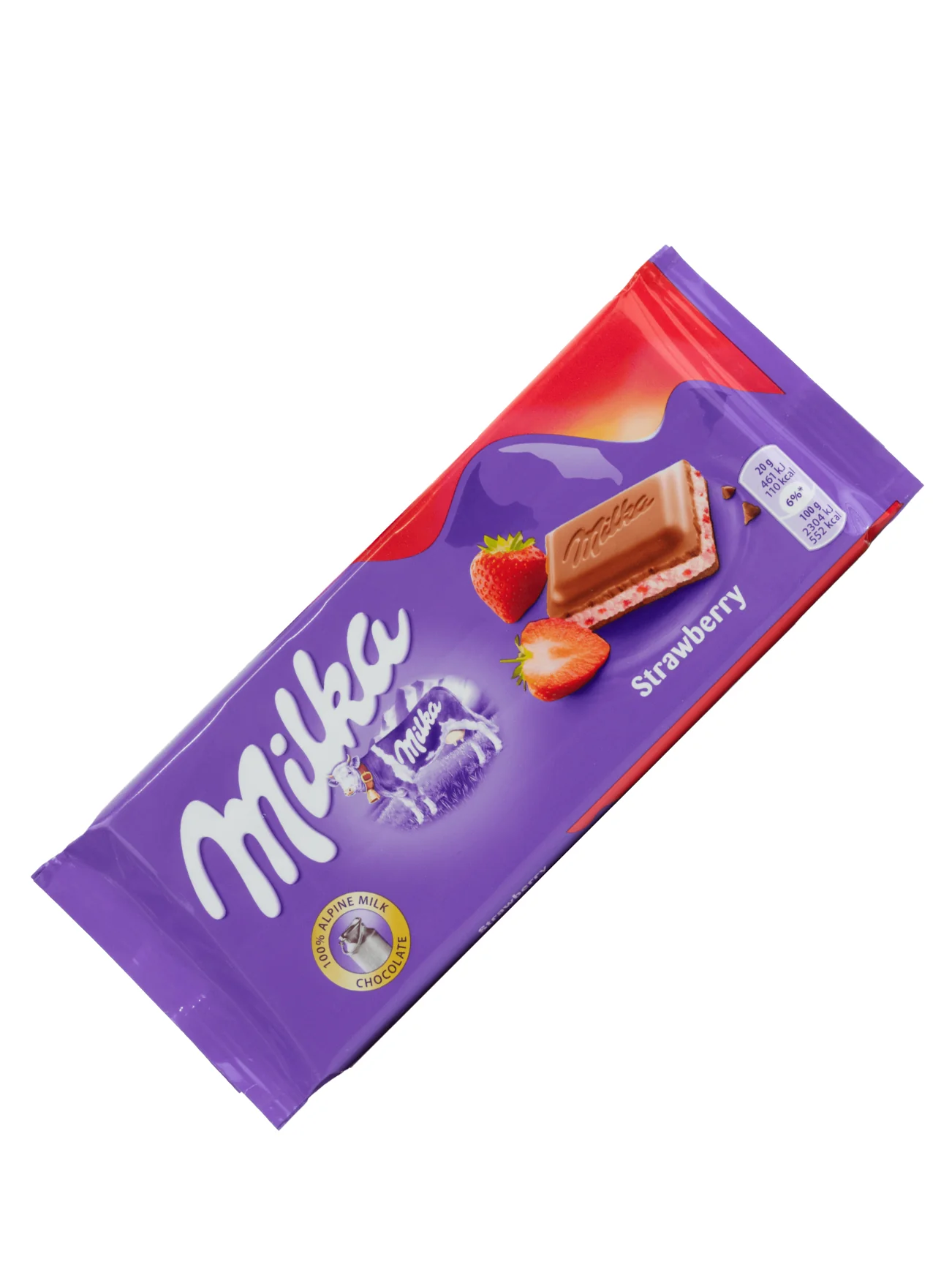 MILKA STRAWBERRY YOGHURT 100G