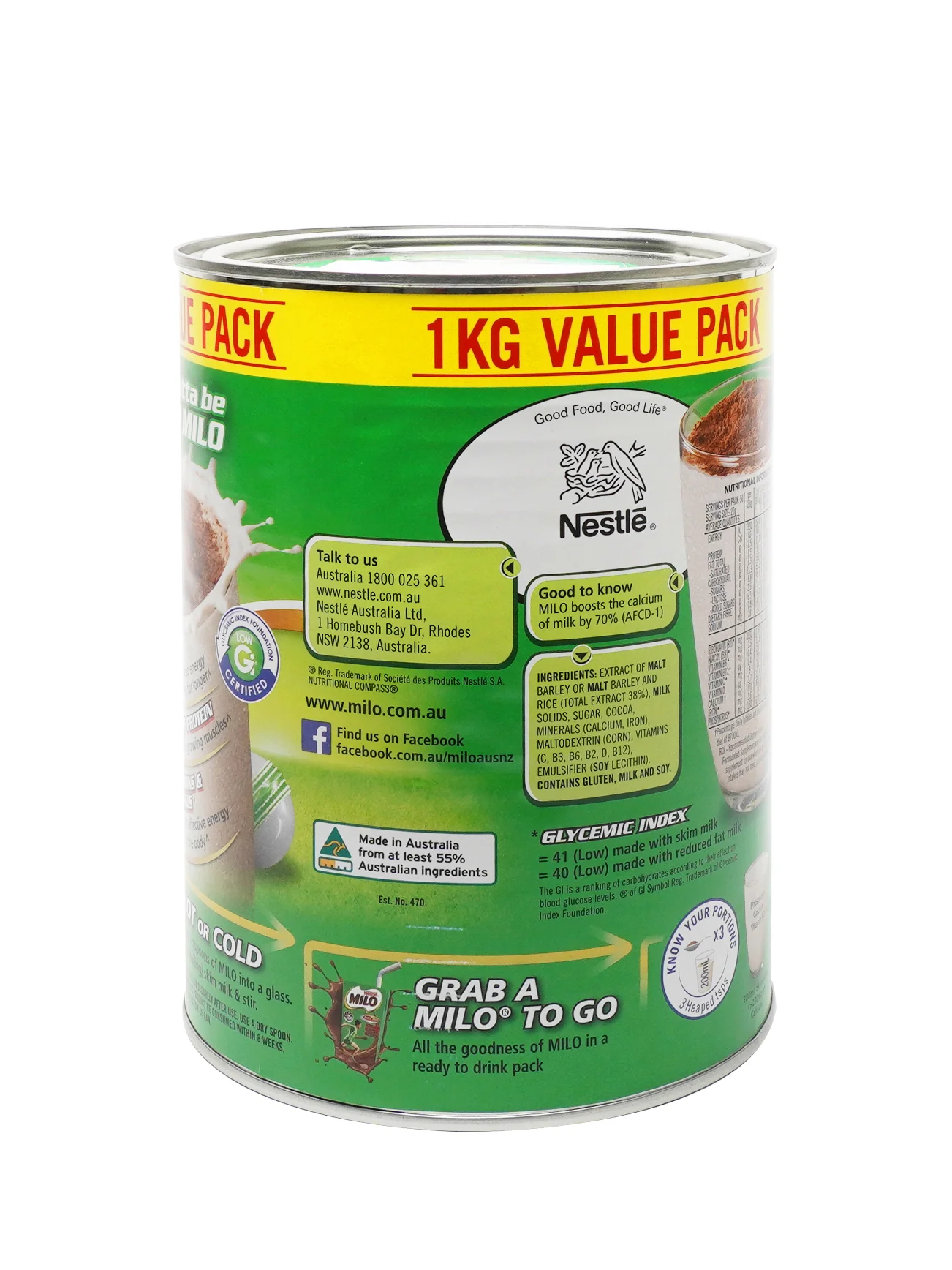 MILO AUSTRALIA 1KG - Image 3