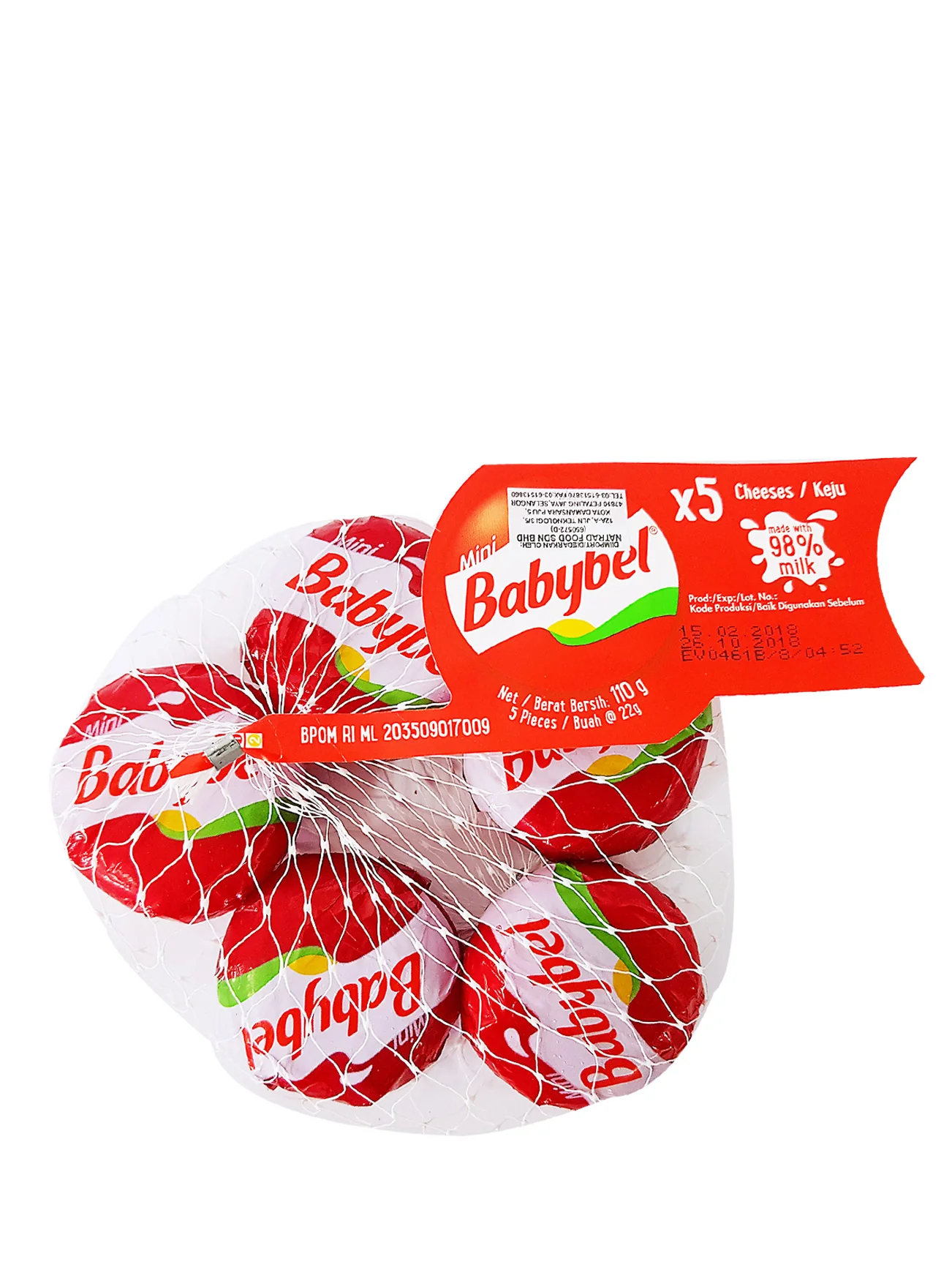 MINI BABYBEL CHEESE (5P) 100GM
