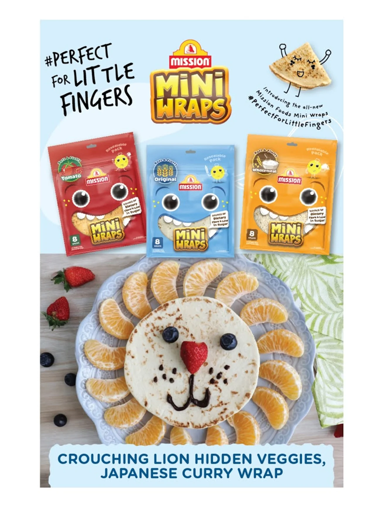 MISSION MINI WRAPS WHOLEMEAL 300G - Image 4