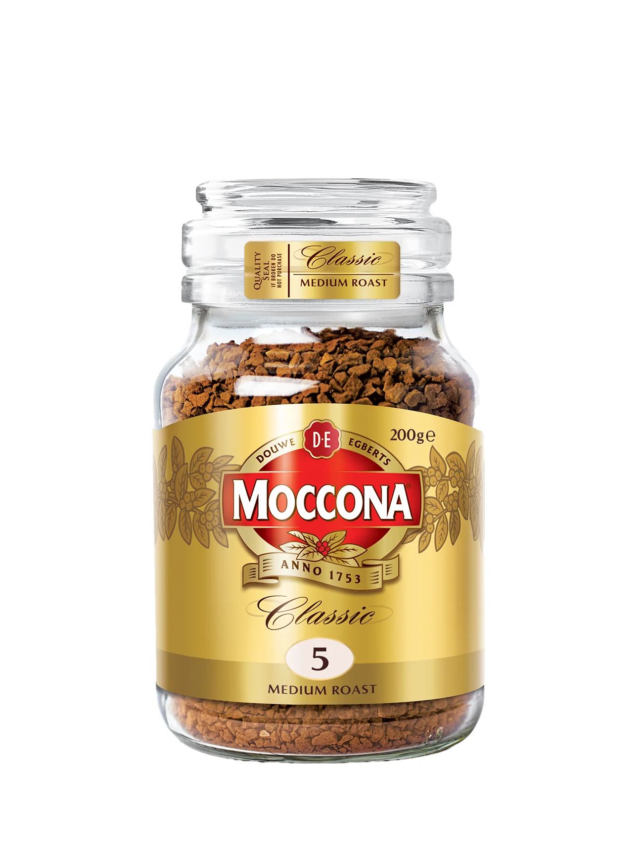 MOCCONA CLASSIC MEDIUM ROAST FD COFFEE 200G
