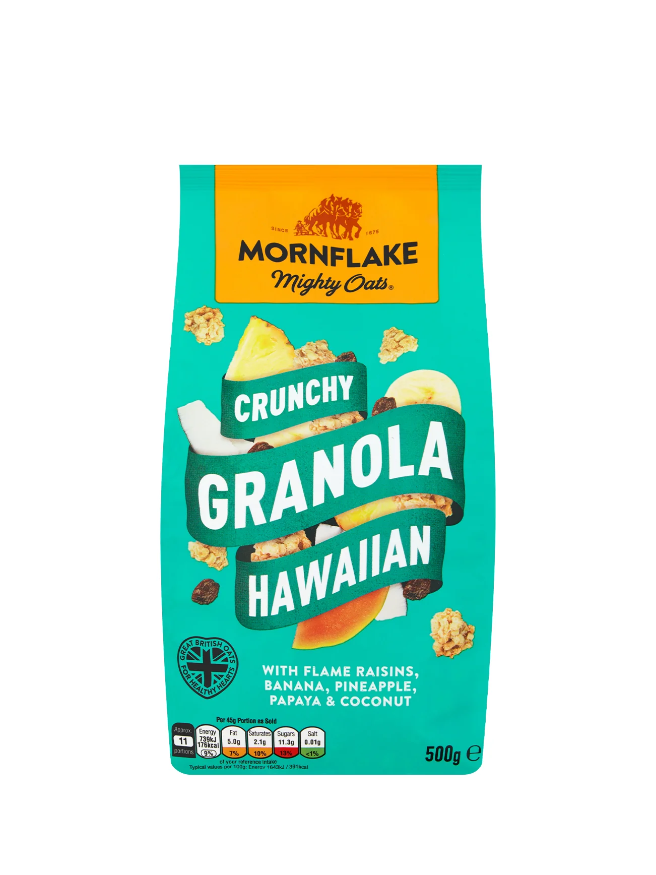 MORNFLAKES HAWAIIAN OAT GRANOLA 500G - Image 3