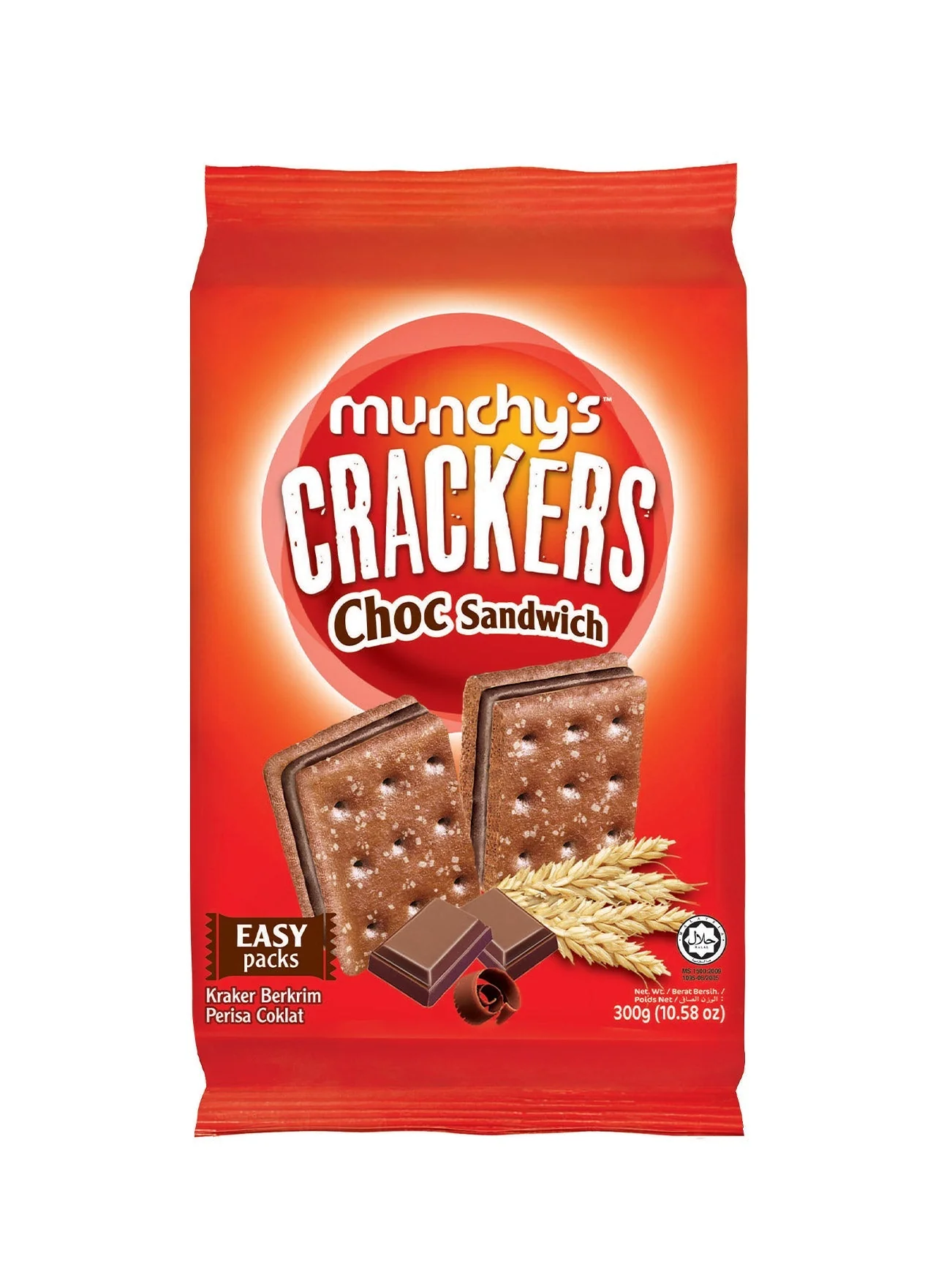 MUNCHYS CHOC SANDWICH 258G