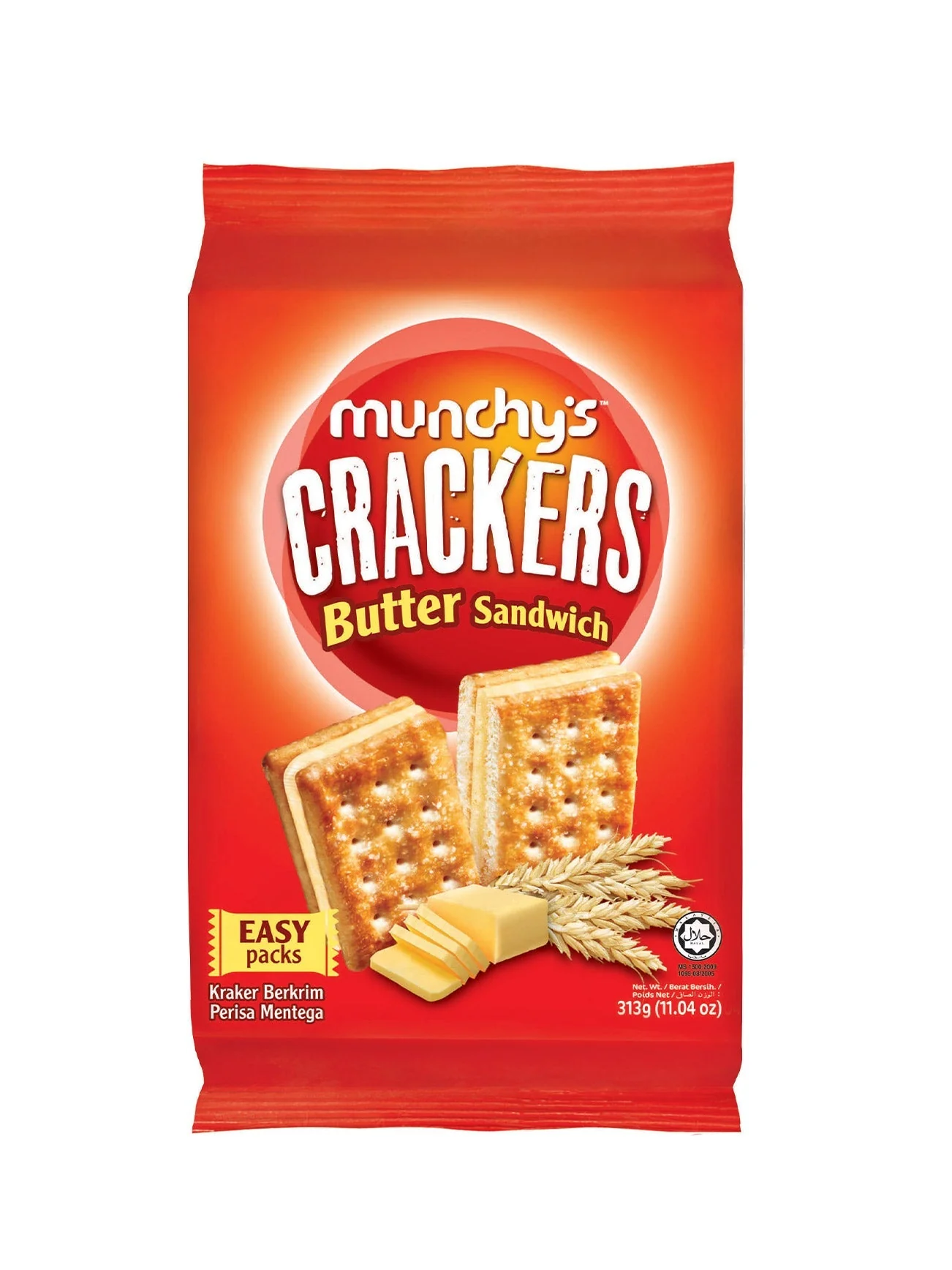 MUNCHYS CRACKER SANDWICH BUTTER CREAM 270G