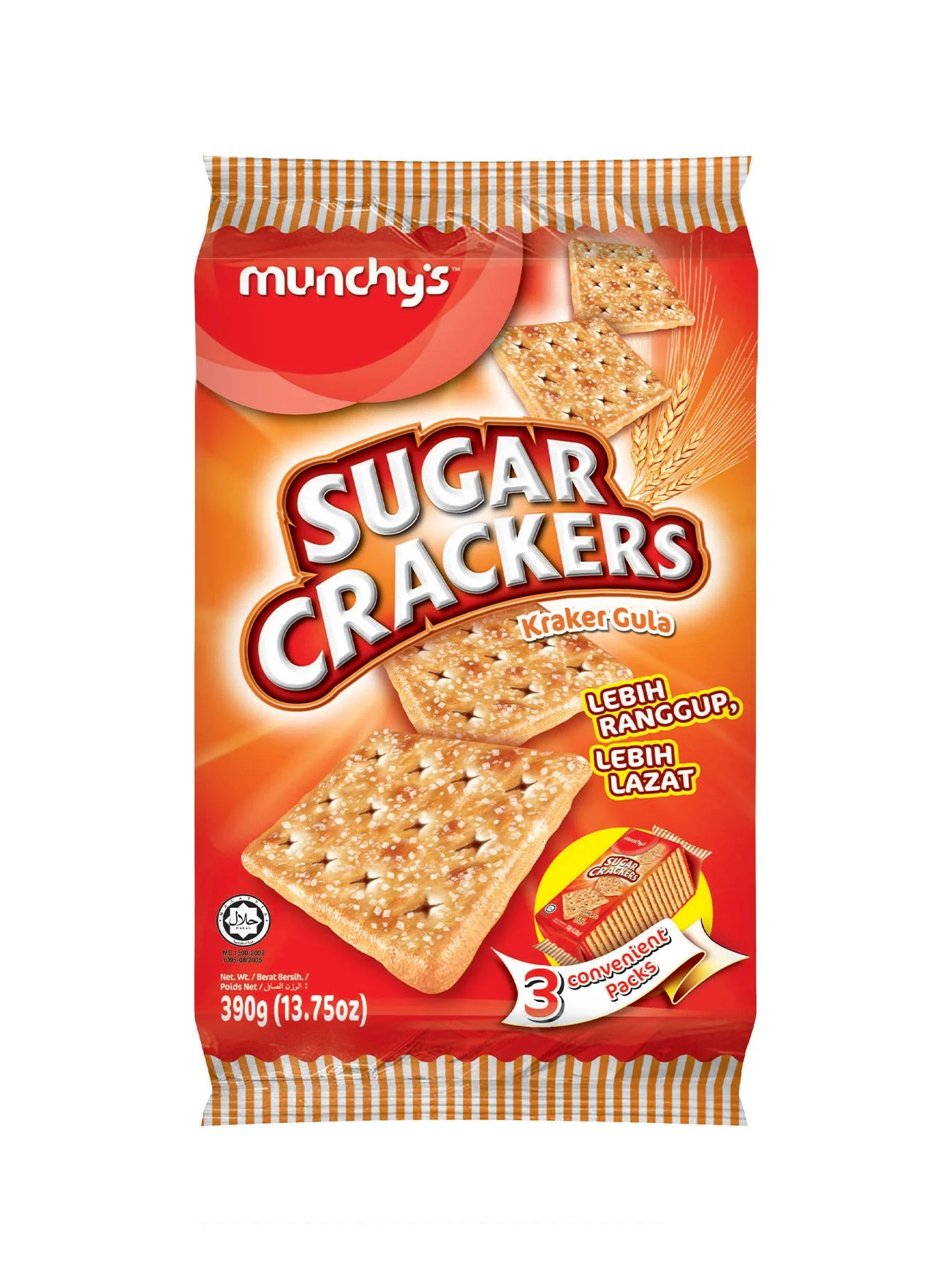 MUNCHYS SUGAR CRACKER 390GM