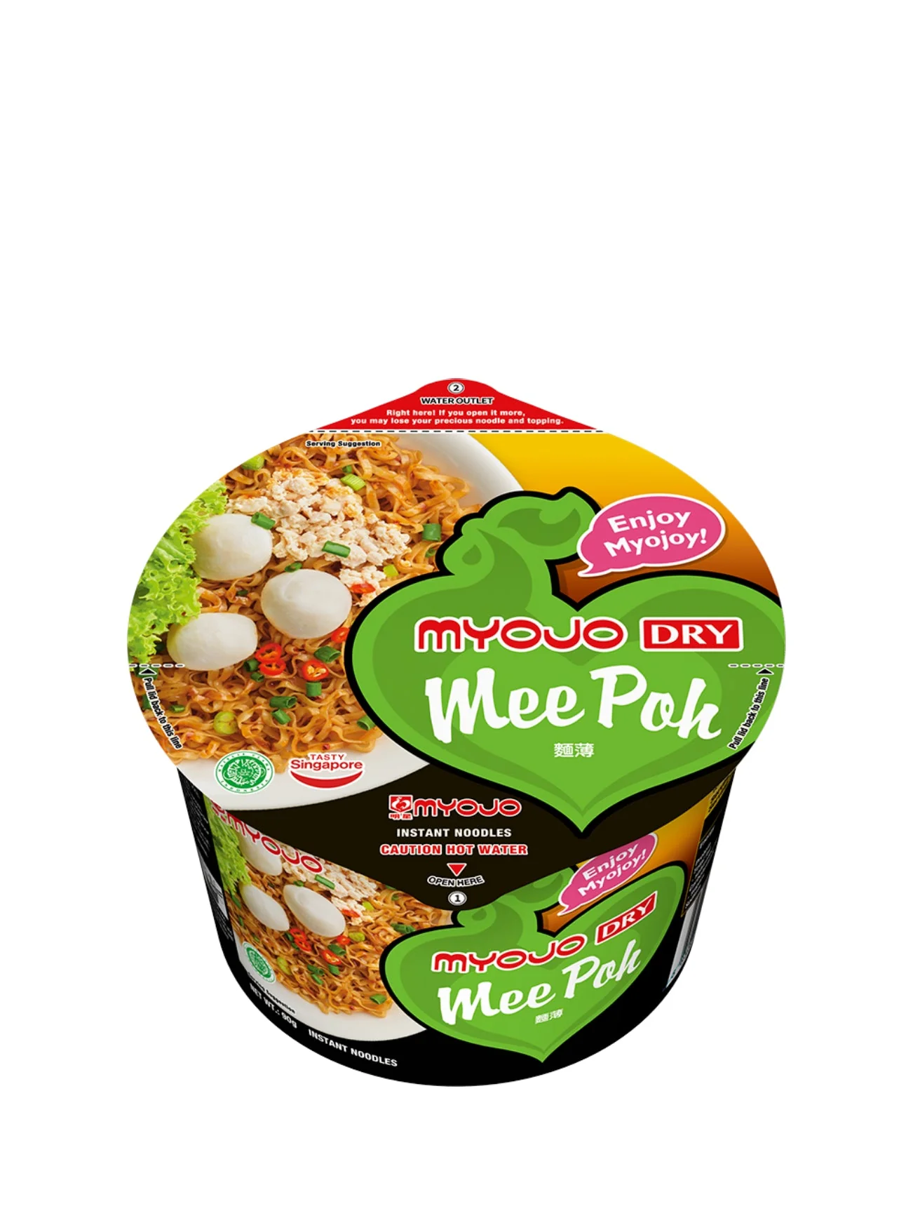 MYOJO DRY BOWL MEE POH 90G