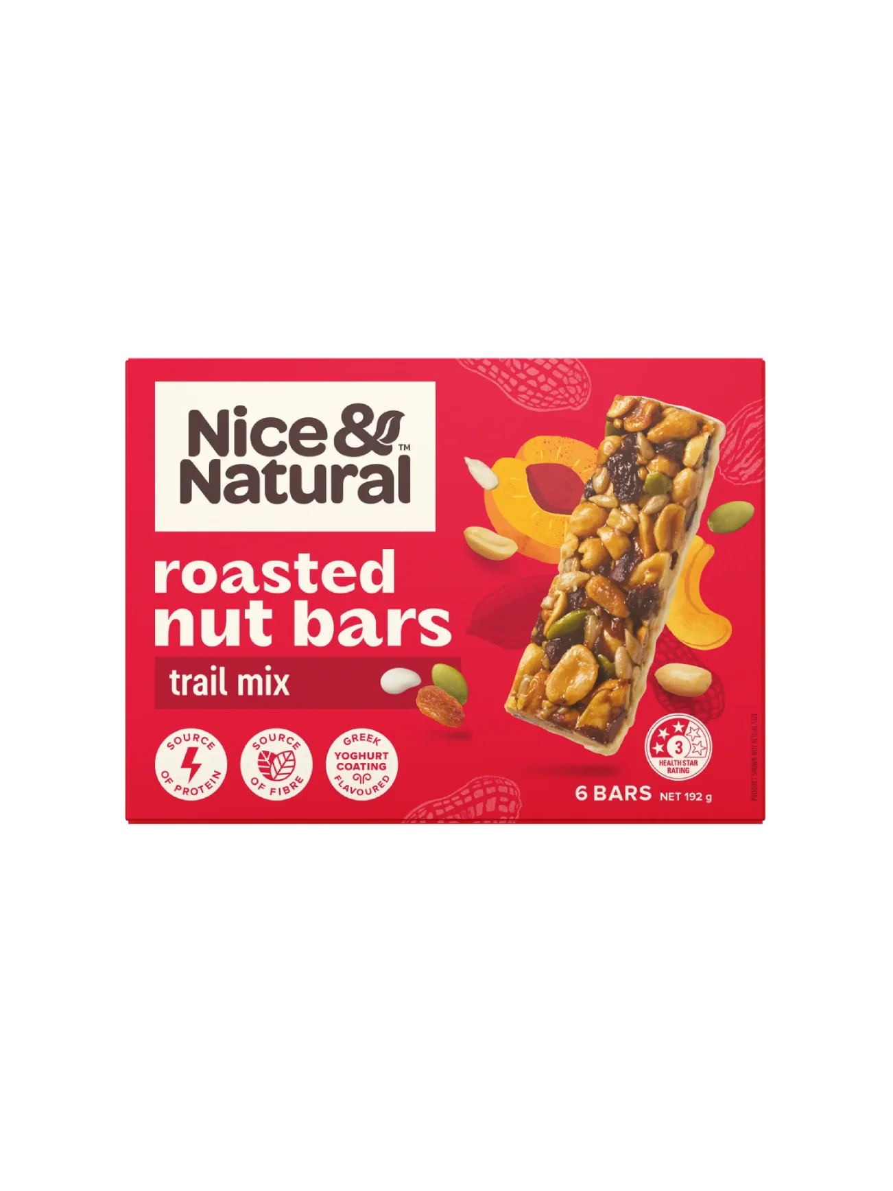 N&N ROASTED NUT BAR TRAIL MIX 192GM