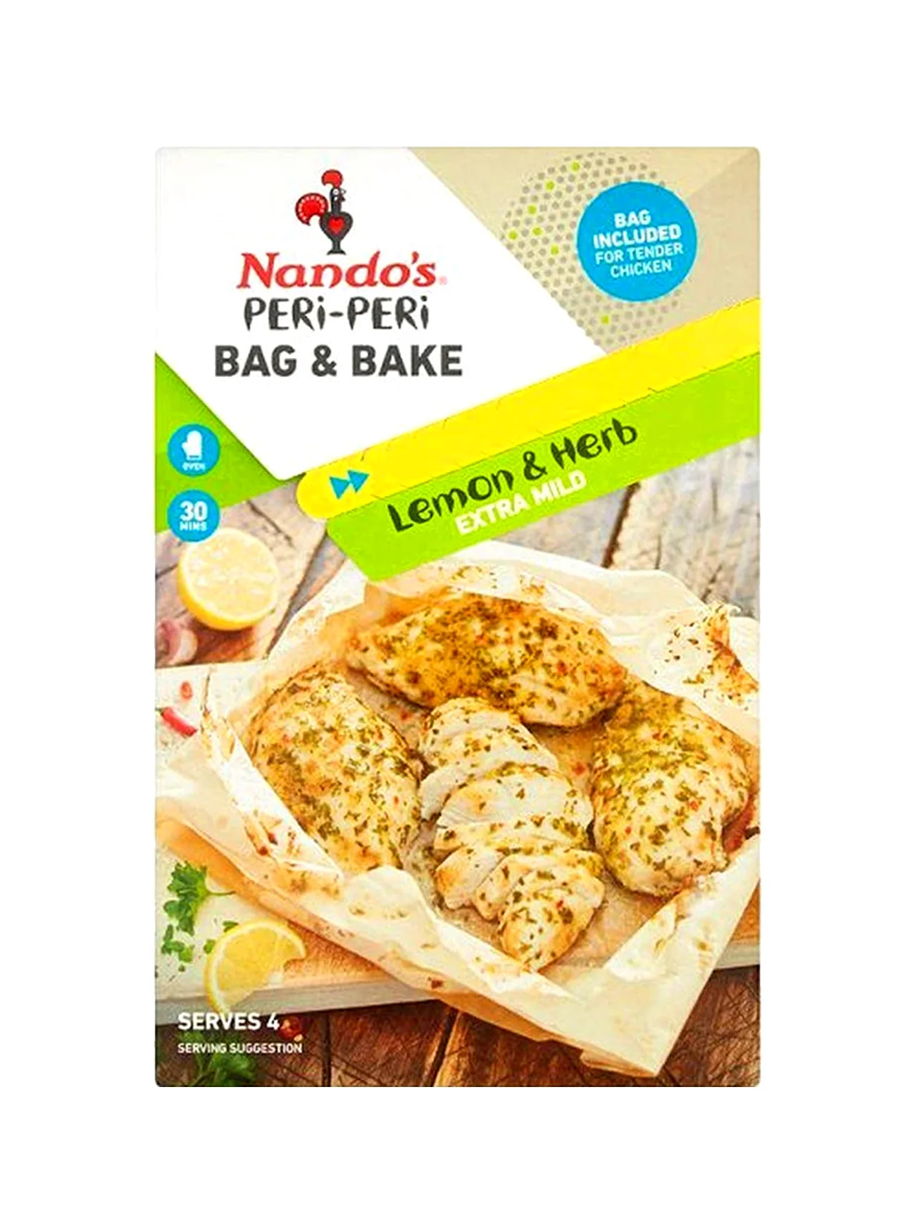 NANDOS BAG N BAKE LEMON & HERB 20G