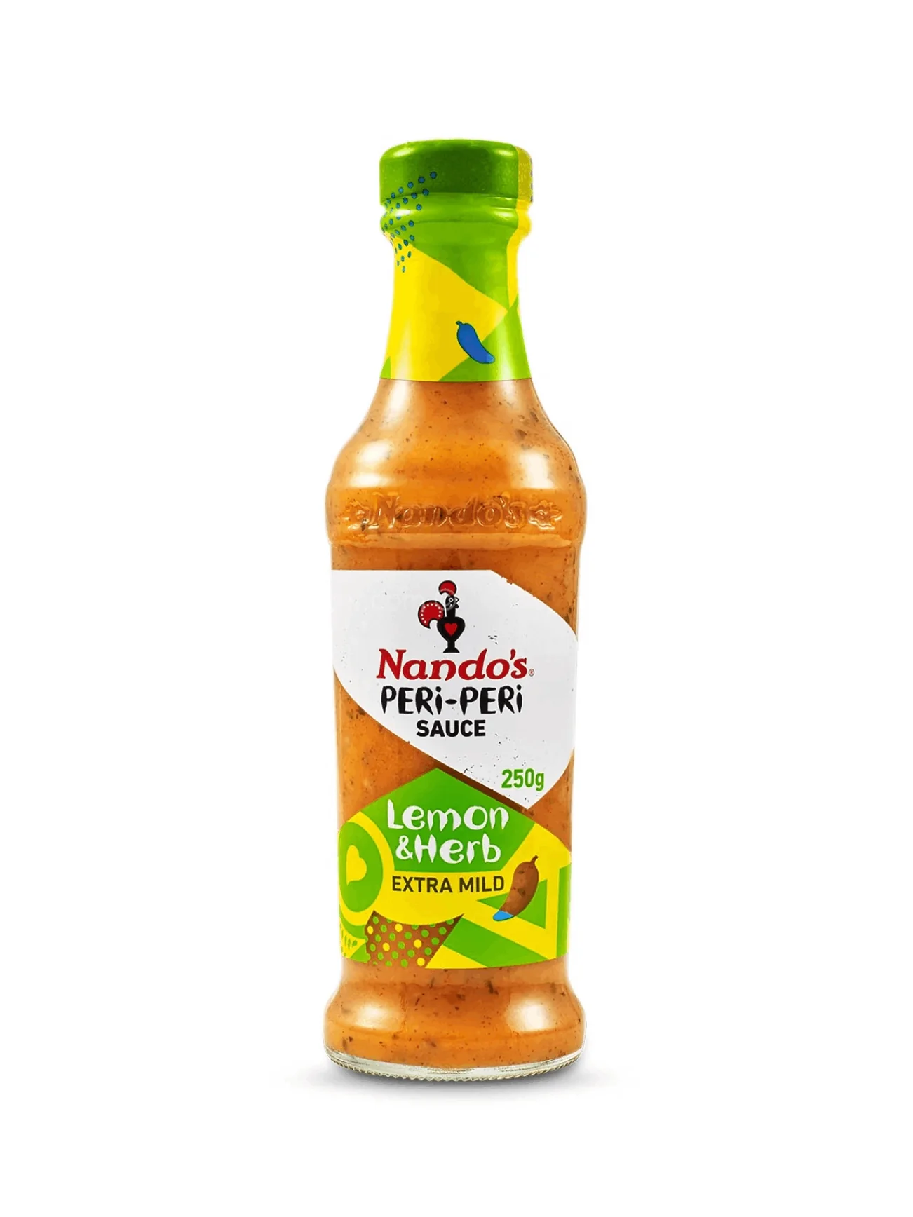 NANDOS LEMON & HERB PERI-PERI SAUCE 250GM