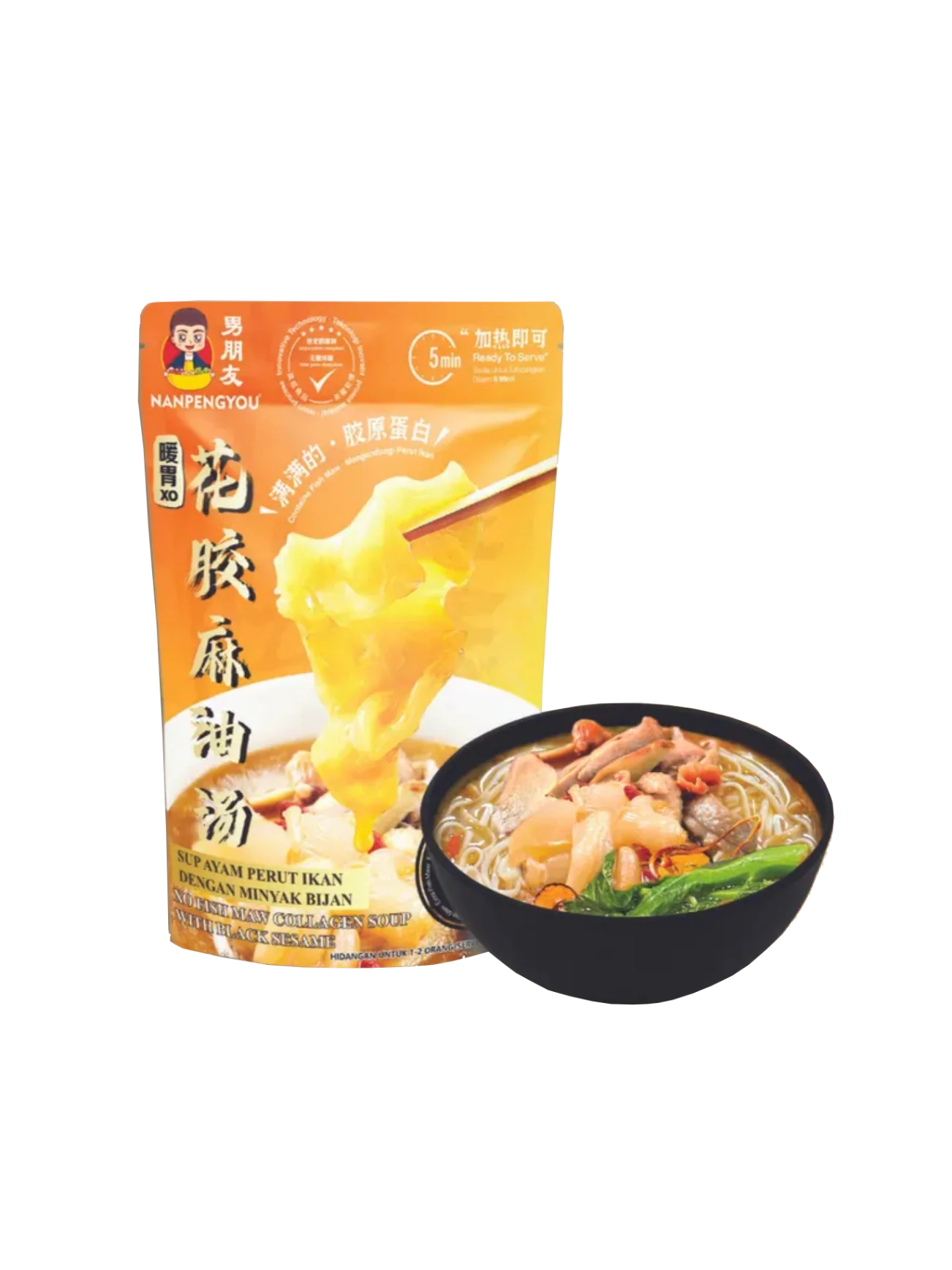 NANPENGYOU XO FISHMAW COLL&BL SESAME SOUP 650G