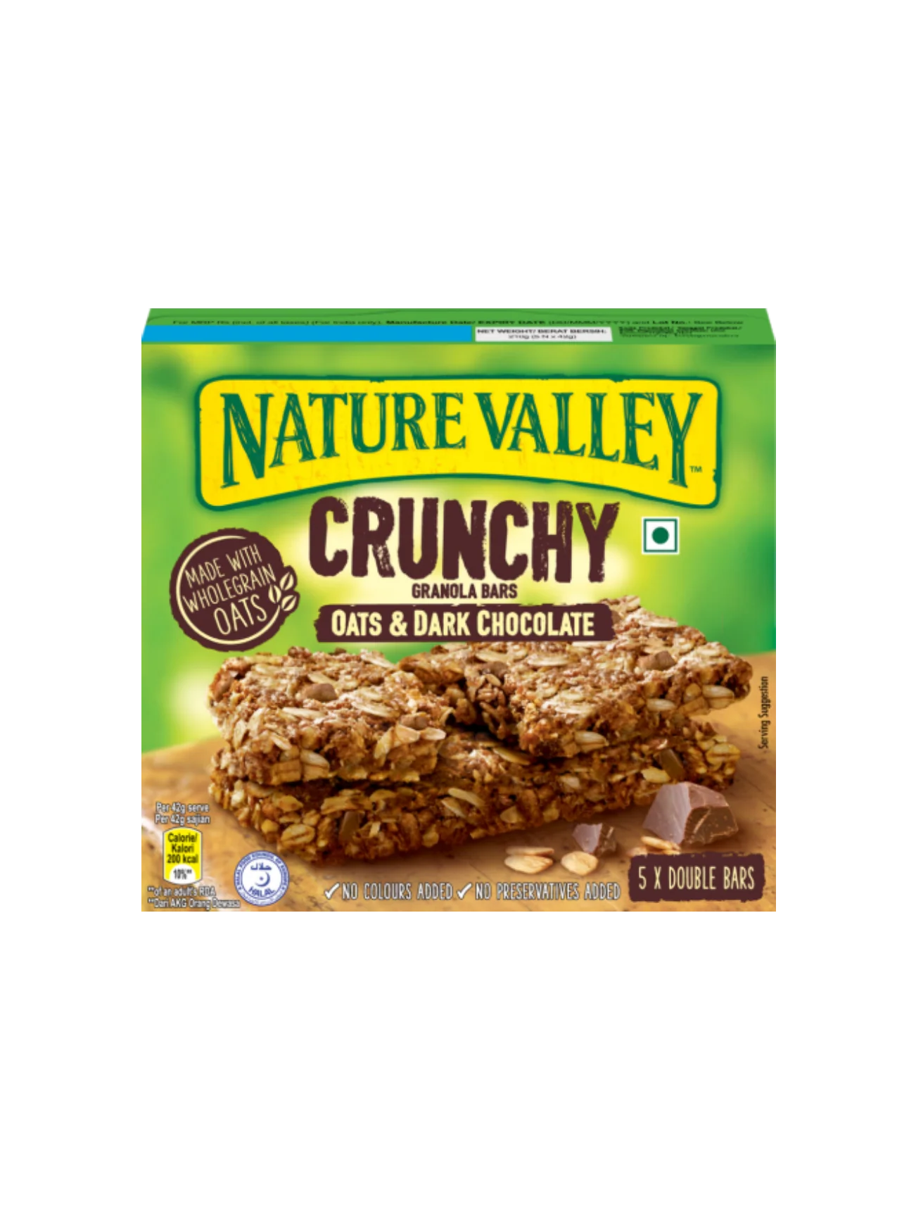 NATURE VALLEY CRUNCHY GRANOLA OAT & DK CHOC 210G
