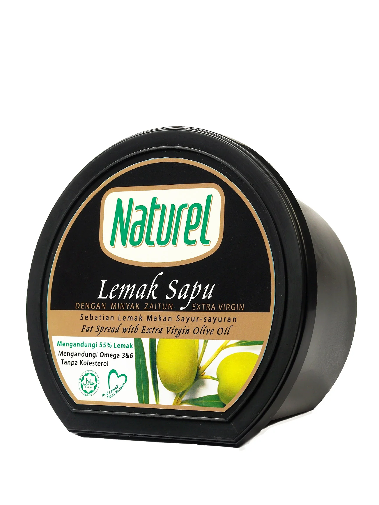 NATUREL OLIVE FAT SPREAD MARGERINE 500G - Image 2