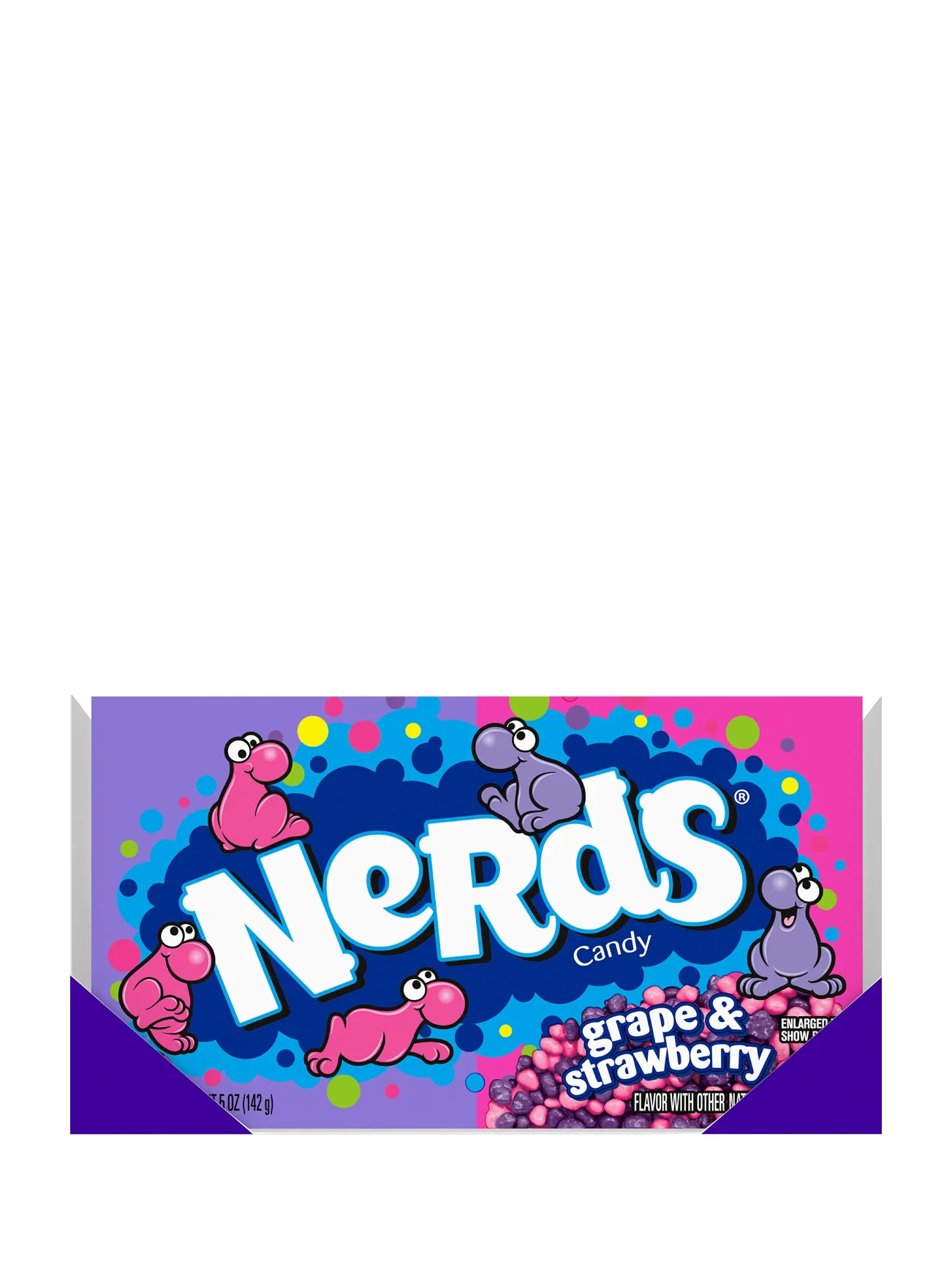 NERDS GRAPE & STRAWBERRY RETRO CANDY 5OZ