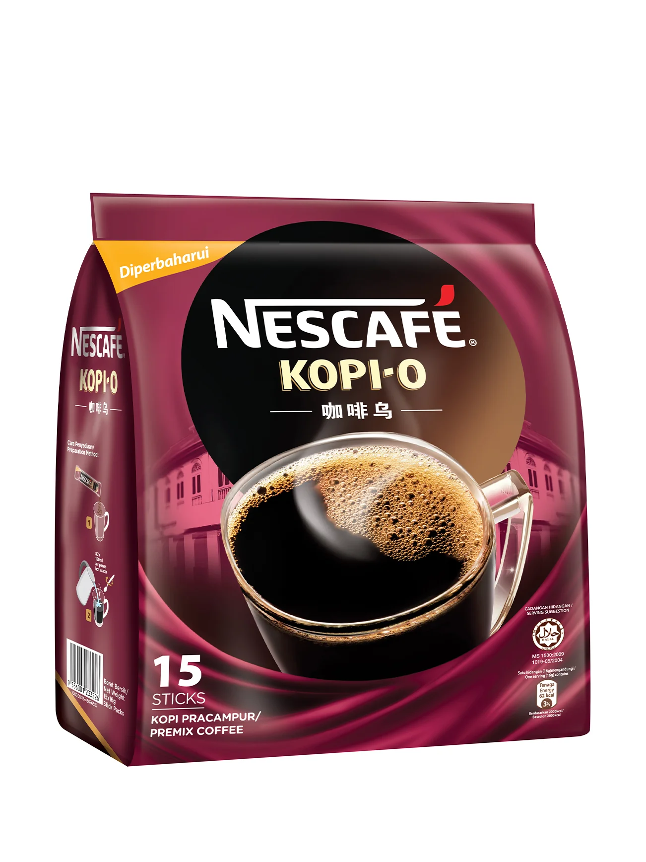 NESCAFE KOPI O 15'SX16G - Image 2
