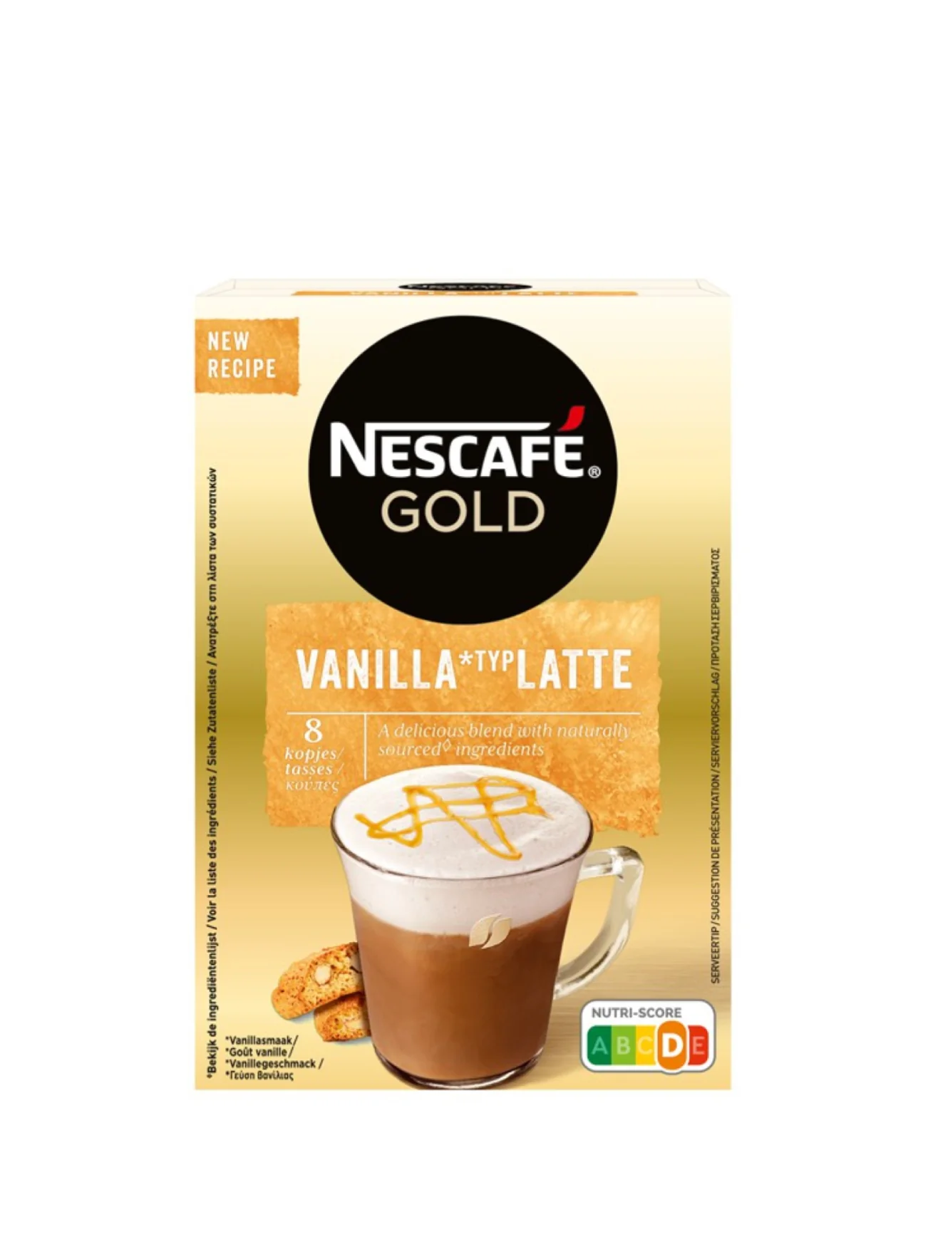 NESCAFE LATTE VANILLA 8S