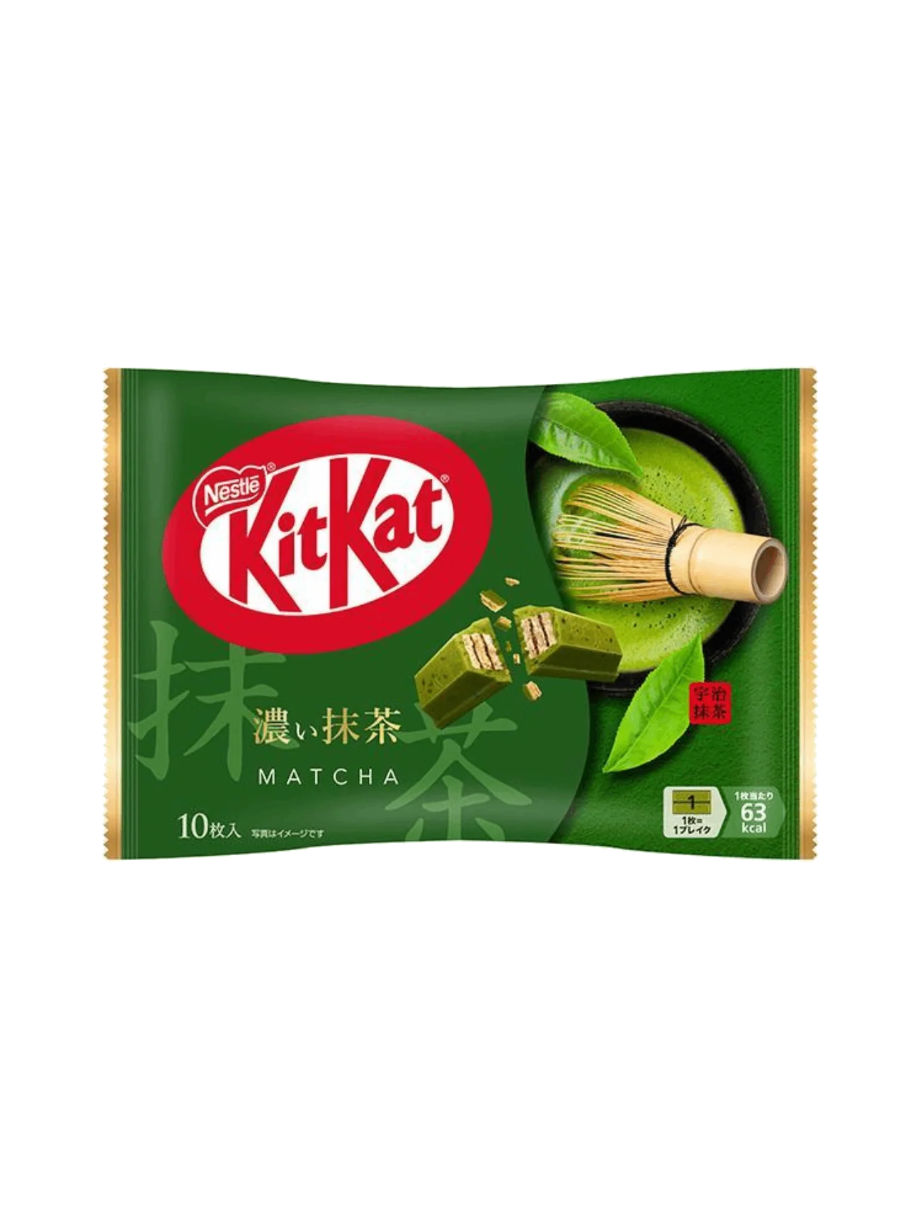 NESTLE KIT KAT WAFER FINGERS MATCHA 10'S