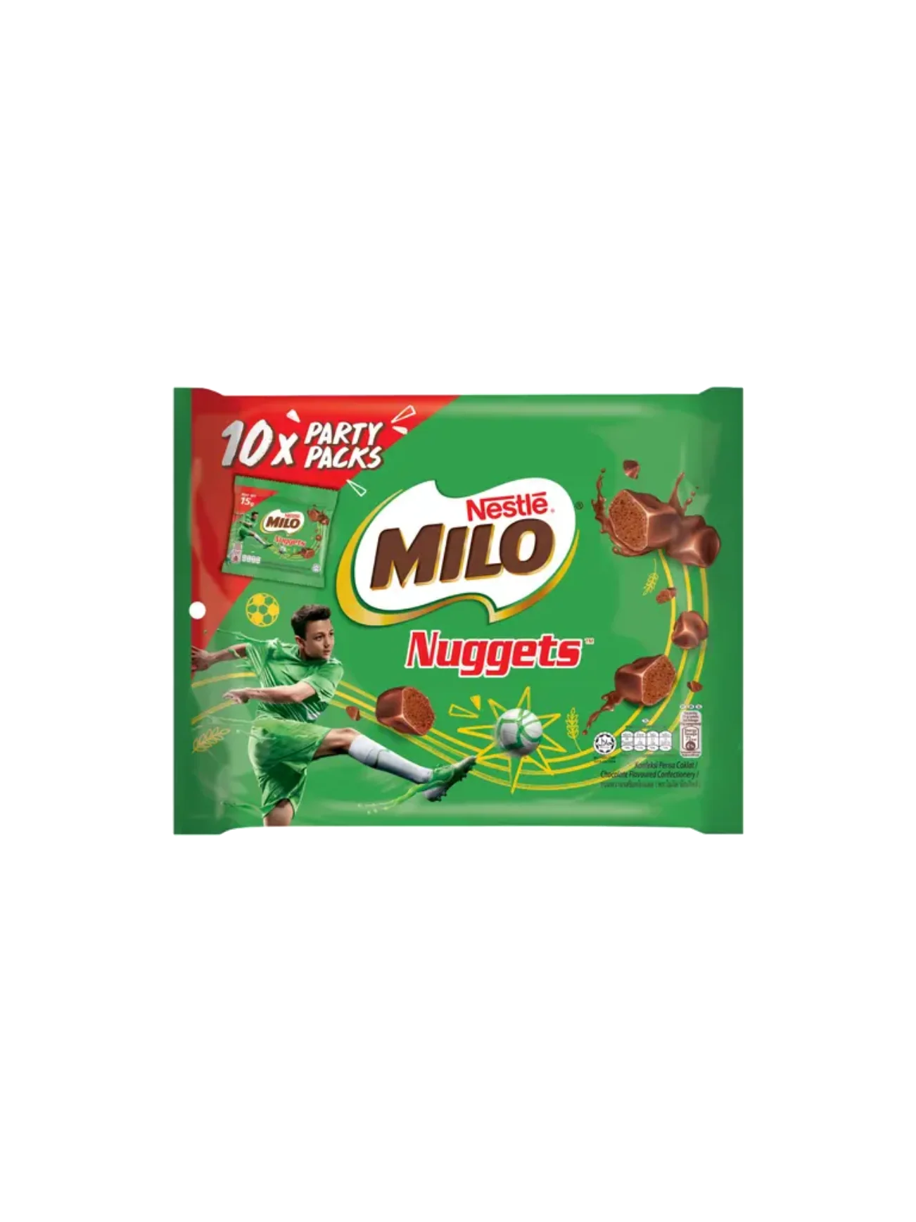 NESTLE MILO NUGGETS FUN PACK 10X15G - Image 2