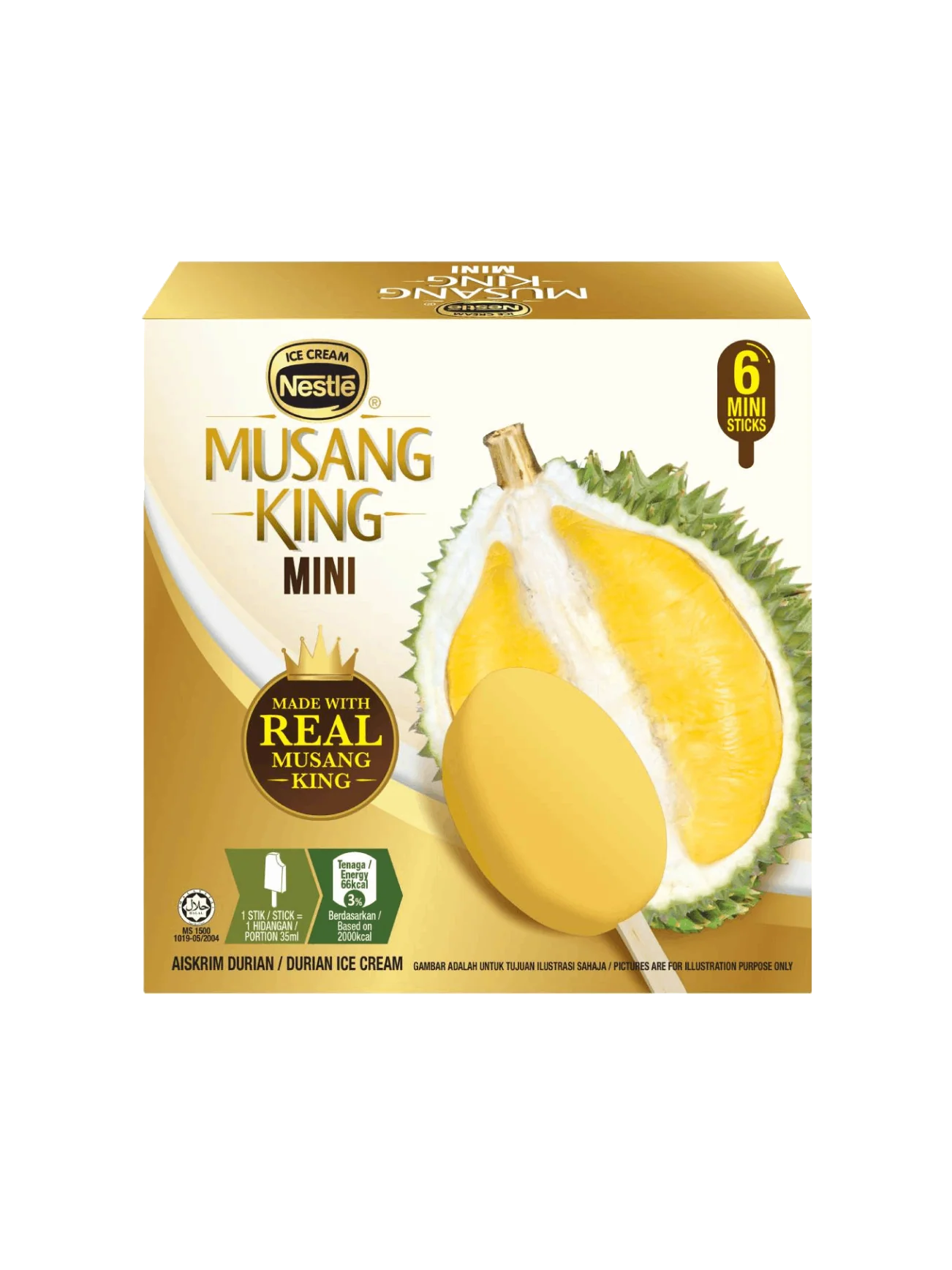 NESTLE MUSANG KING MINI 6X35ML
