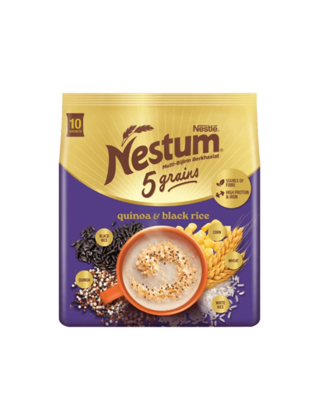 NESTUM 3IN1 QUINOA & BLACK RICE 10X32G
