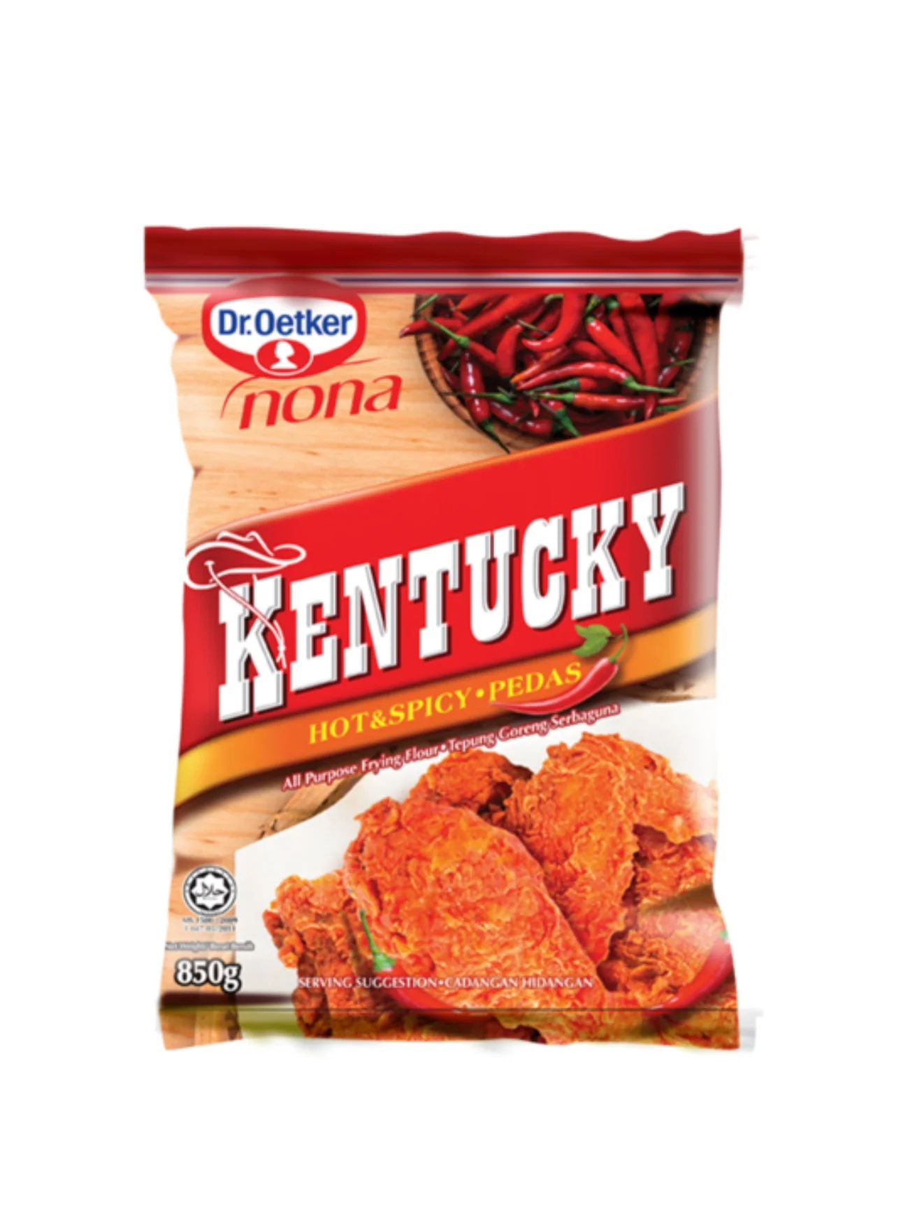 NONA KENTUCKY HOT & SPICY 850G