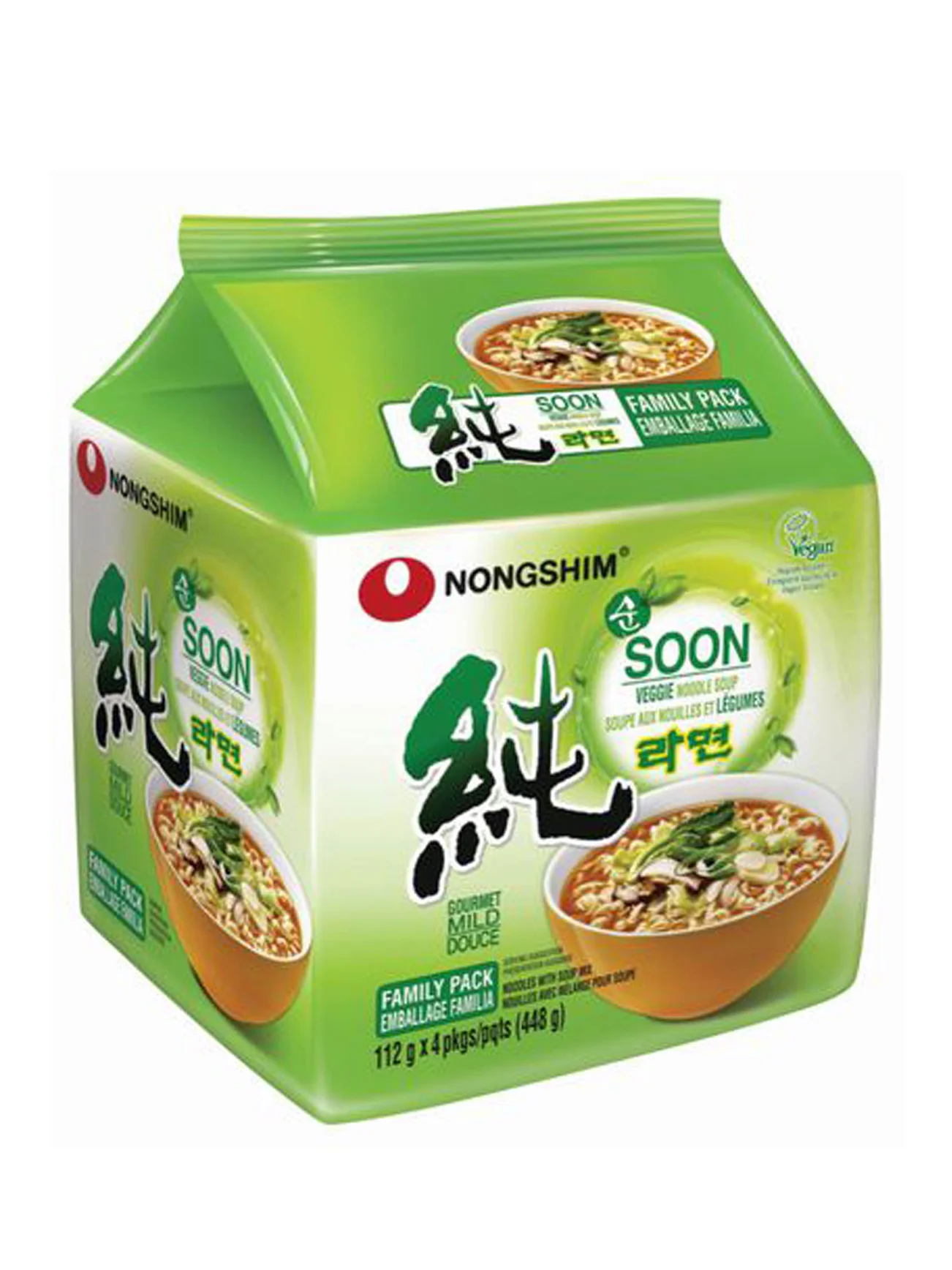 NONG SHIM SHIN SOON VEGE RAMYUN 5X112G - Image 3