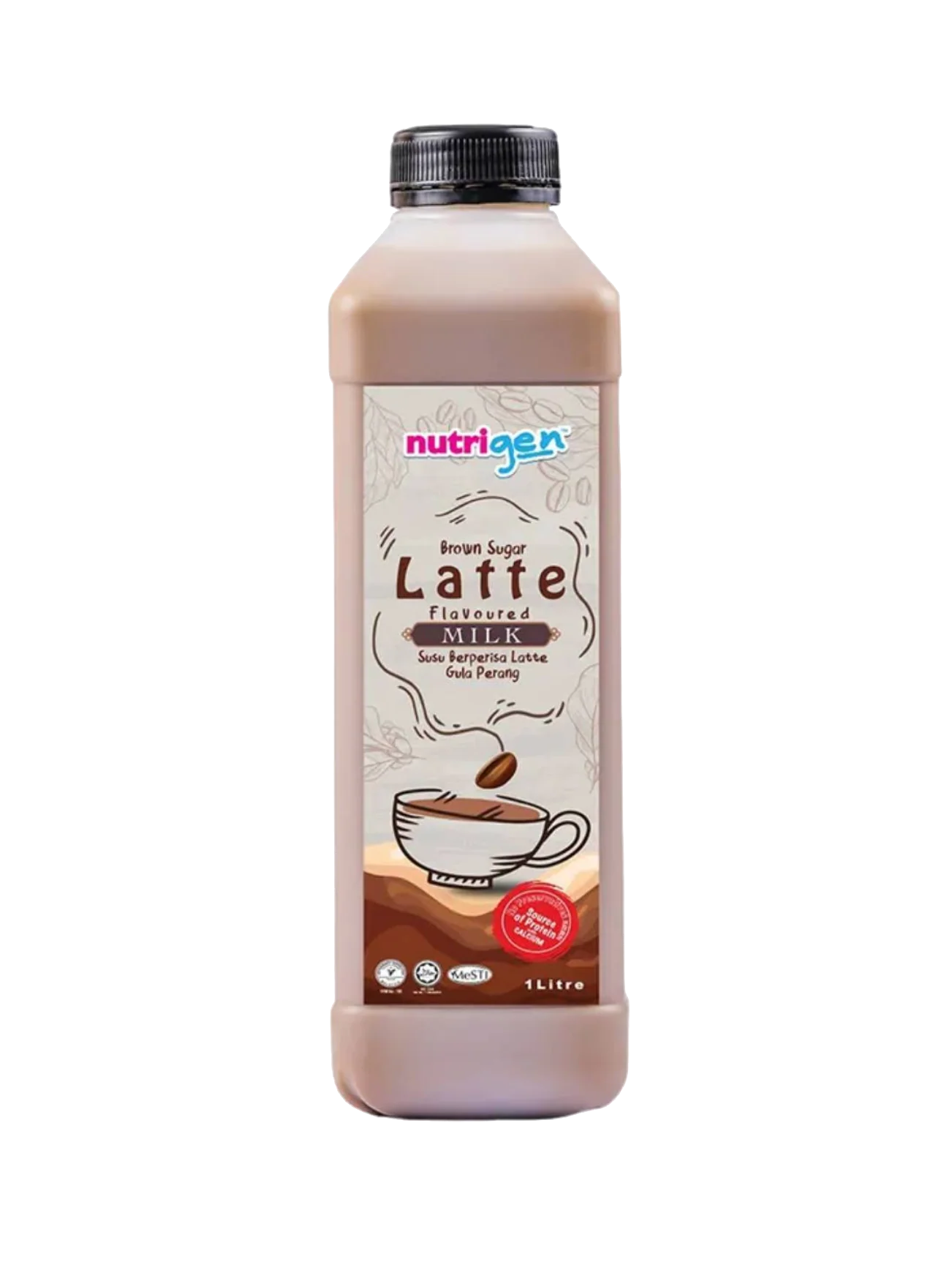 NUTRIGEN COFFEE LATTE MILK 1L