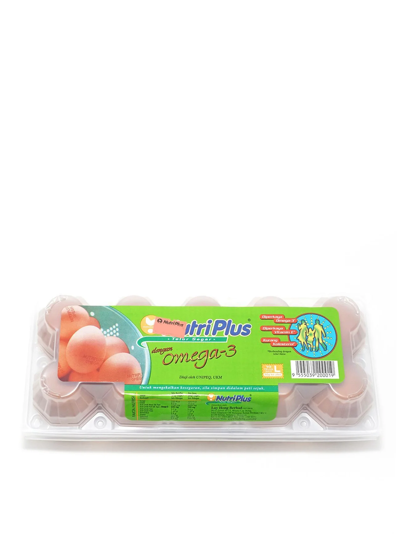 NUTRIPLUS EGGS OMEGA 3 L 10S - Image 2