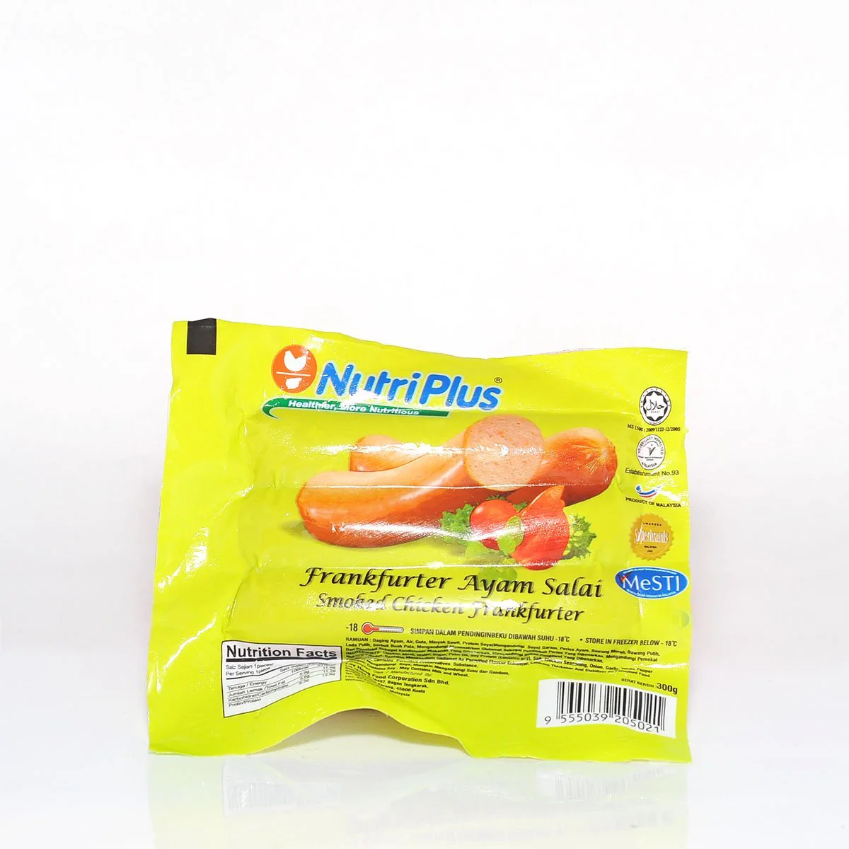 NUTRIPLUS SMOKED CHIC FRANK 300GM - Image 3