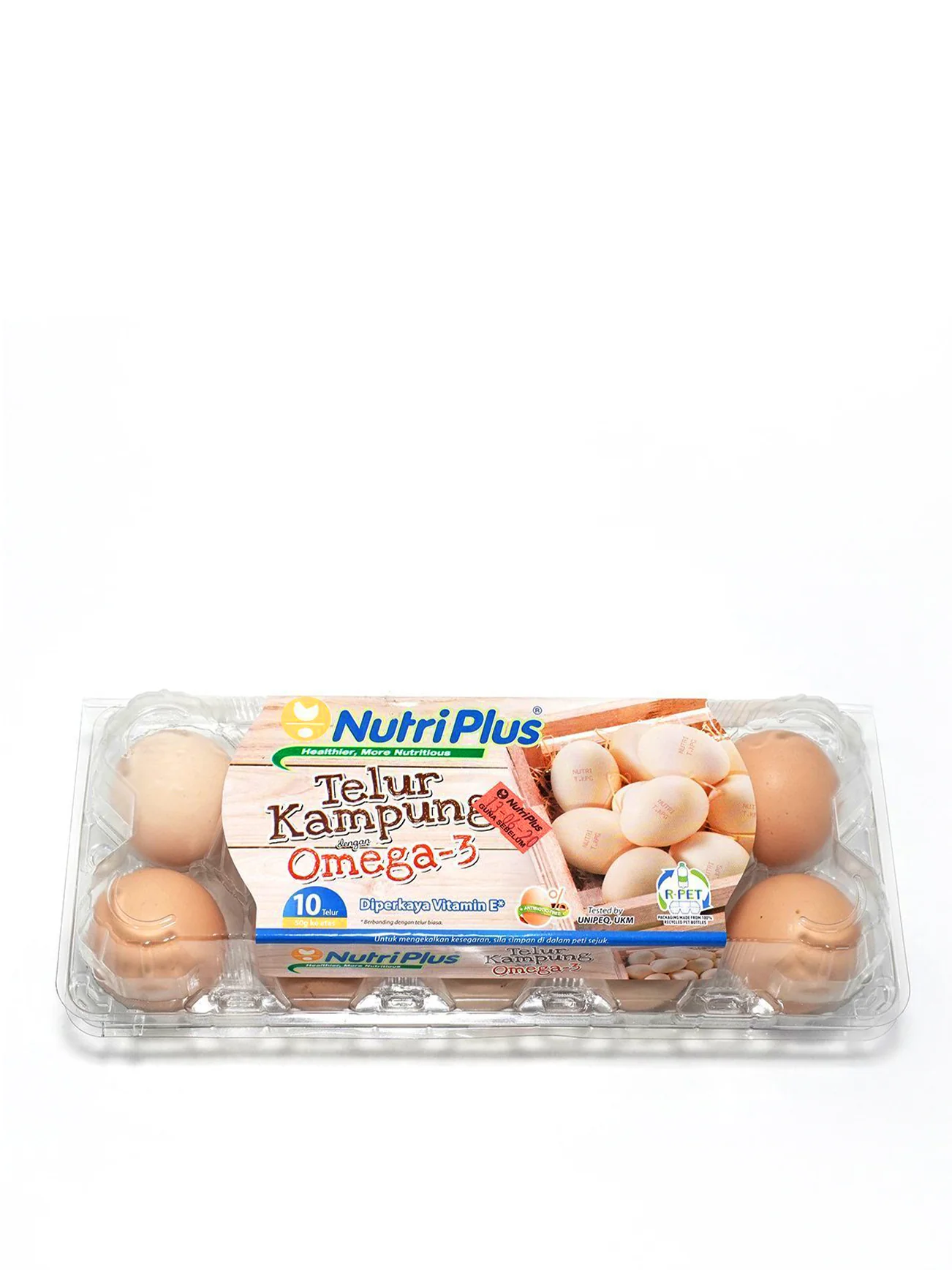 NUTRIPLUS TELUR KAMPUNG WITH OMEGA 3 10'S - Image 2