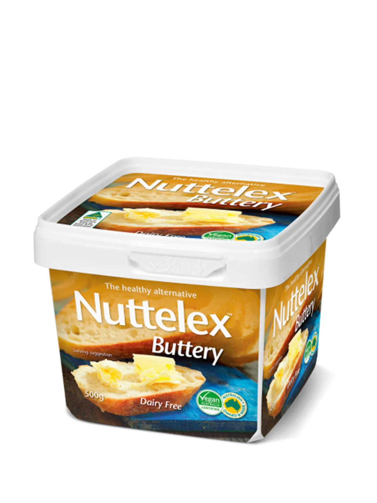 NUTTELEX MARGERINE SPREAD BUTTERY 375G - Image 3