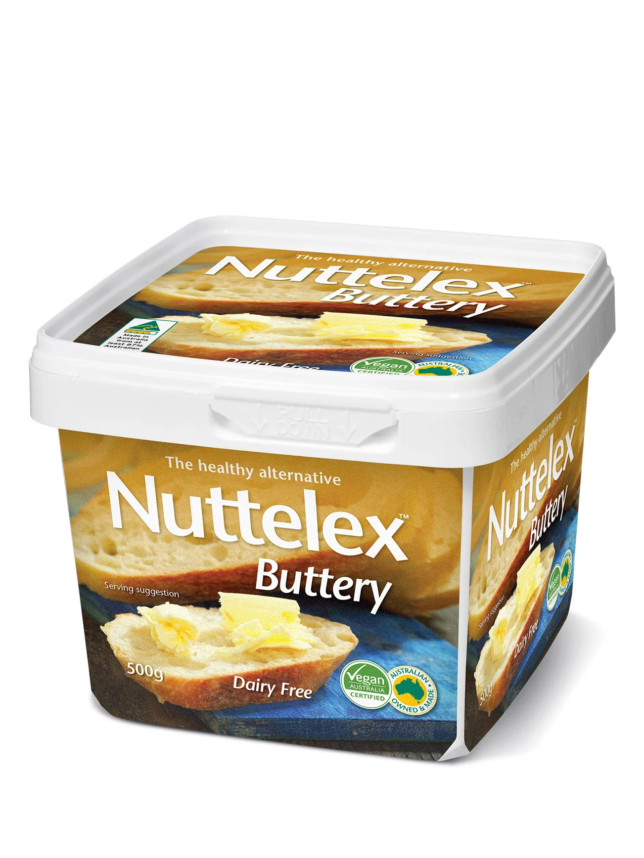 NUTTELEX MARGERINE SPREAD BUTTERY 500G - Image 2