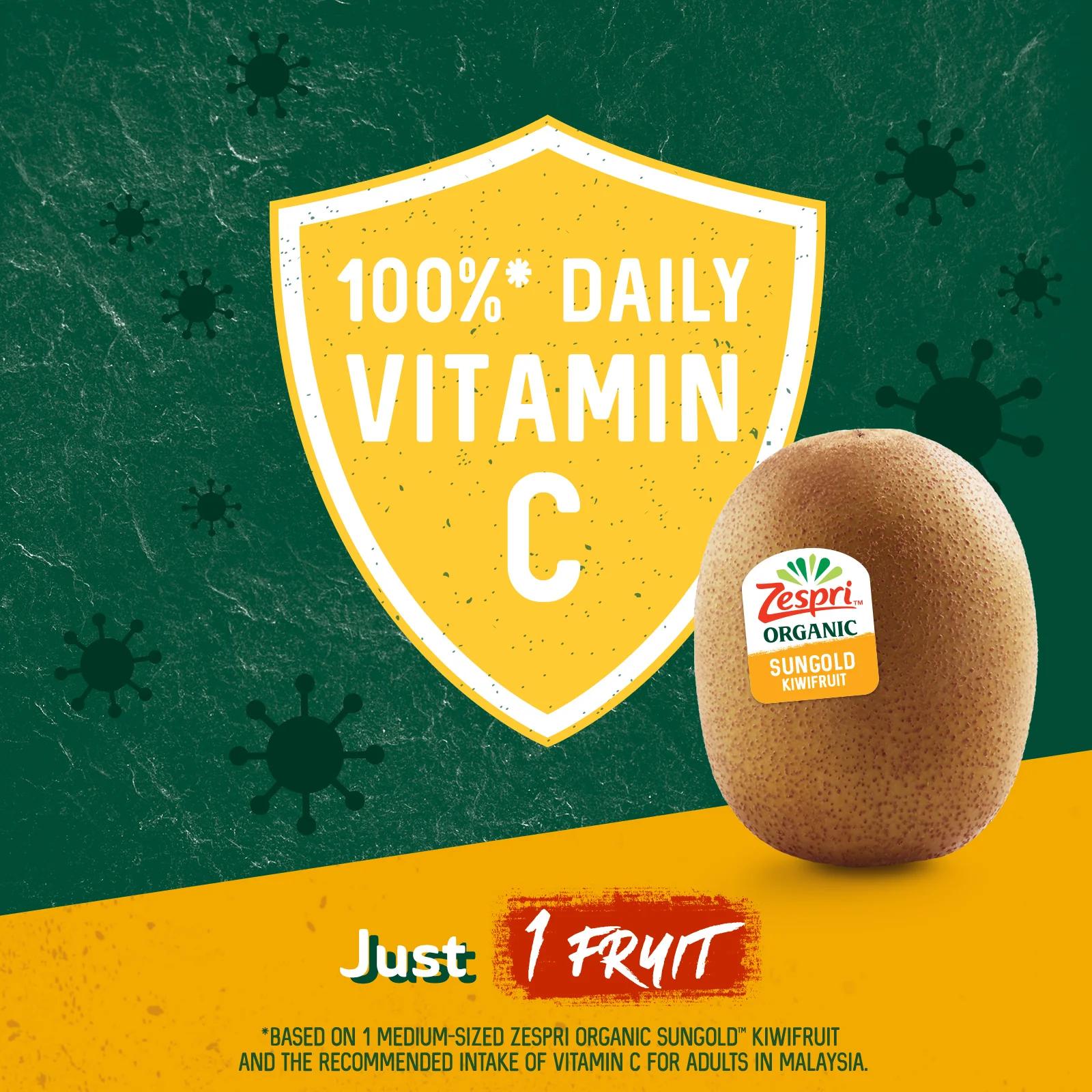 NZ ZESPRI ORGANIC SUNGOLD KIWIFRUIT 5PCS - Image 4