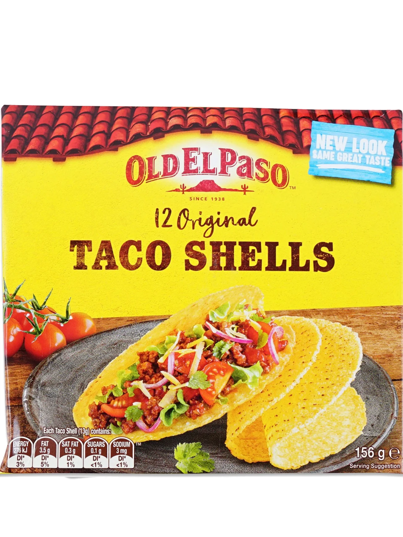 OLD EL PASO TACO SHELLS UK 156G - Image 2