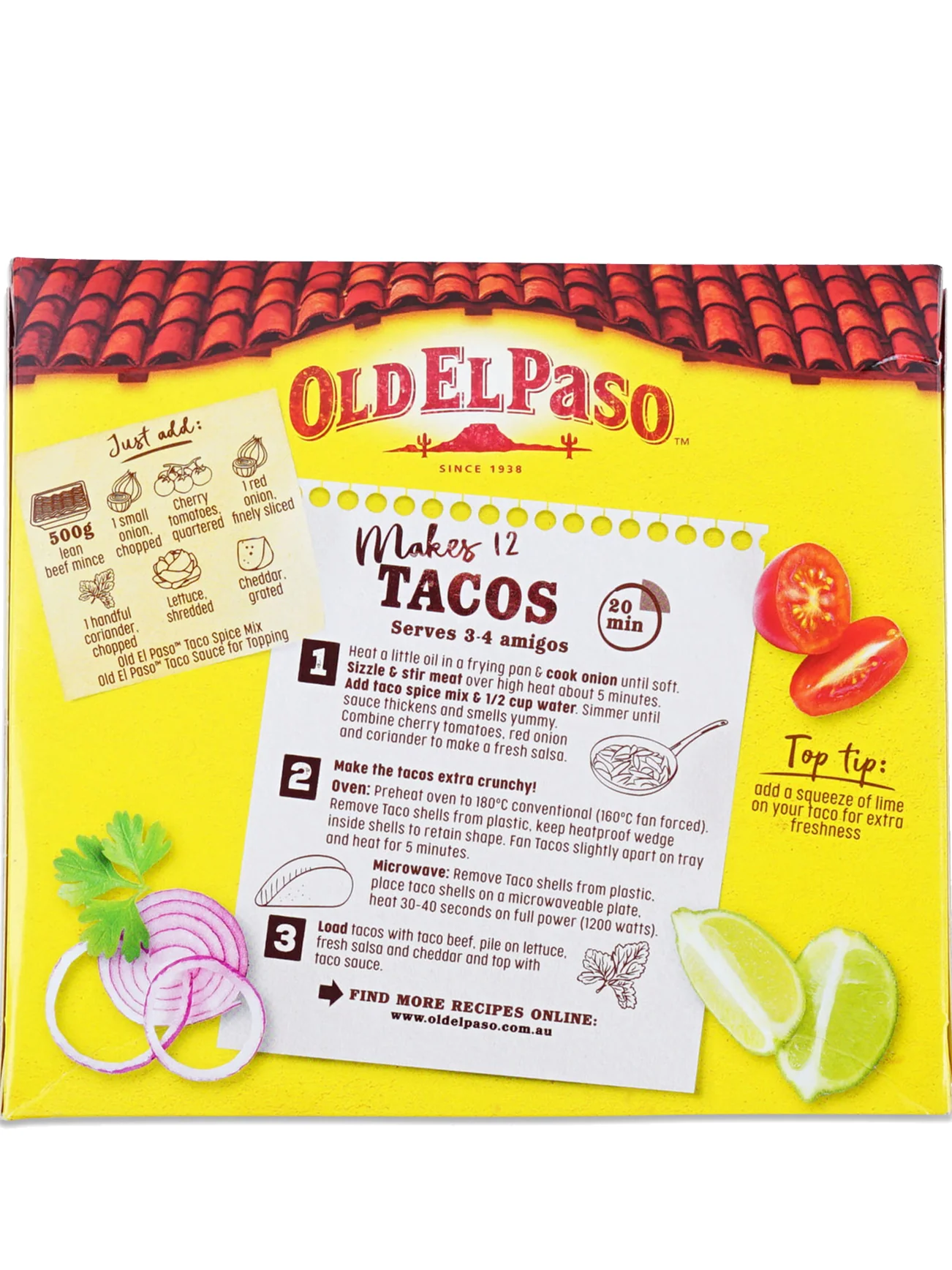OLD EL PASO TACO SHELLS UK 156G - Image 3