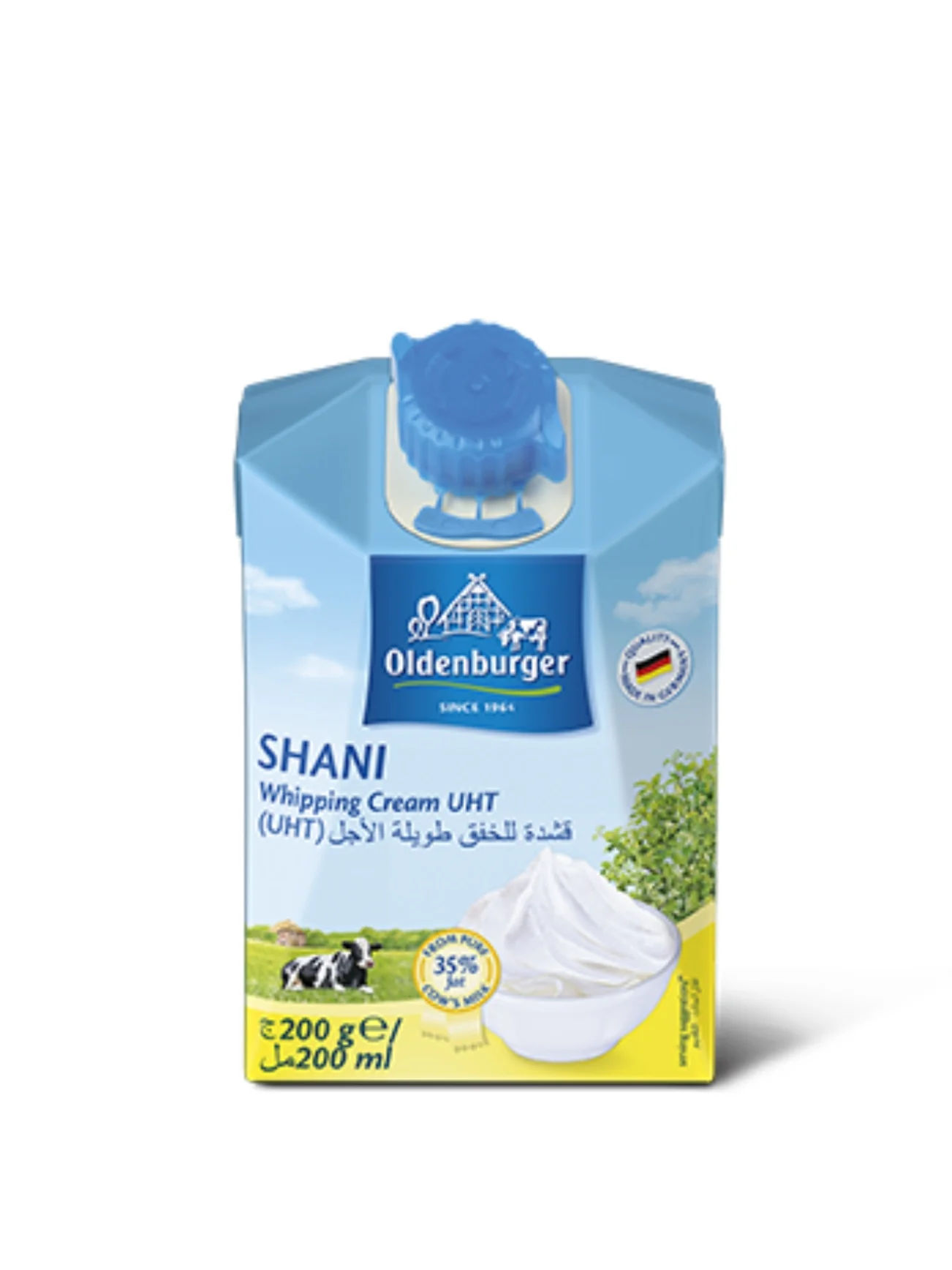 OLDENBURGER UHT WHIPPING CREAM 200ML