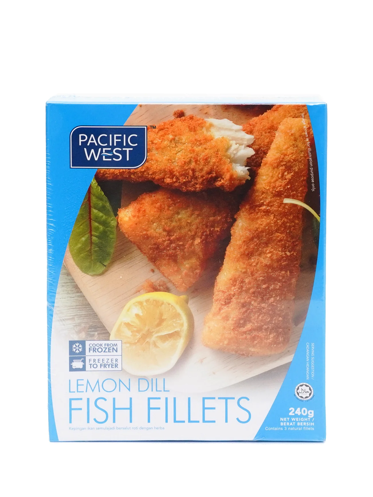 PACIFIC WEST LEMON DILL FISH FILLET 240GM
