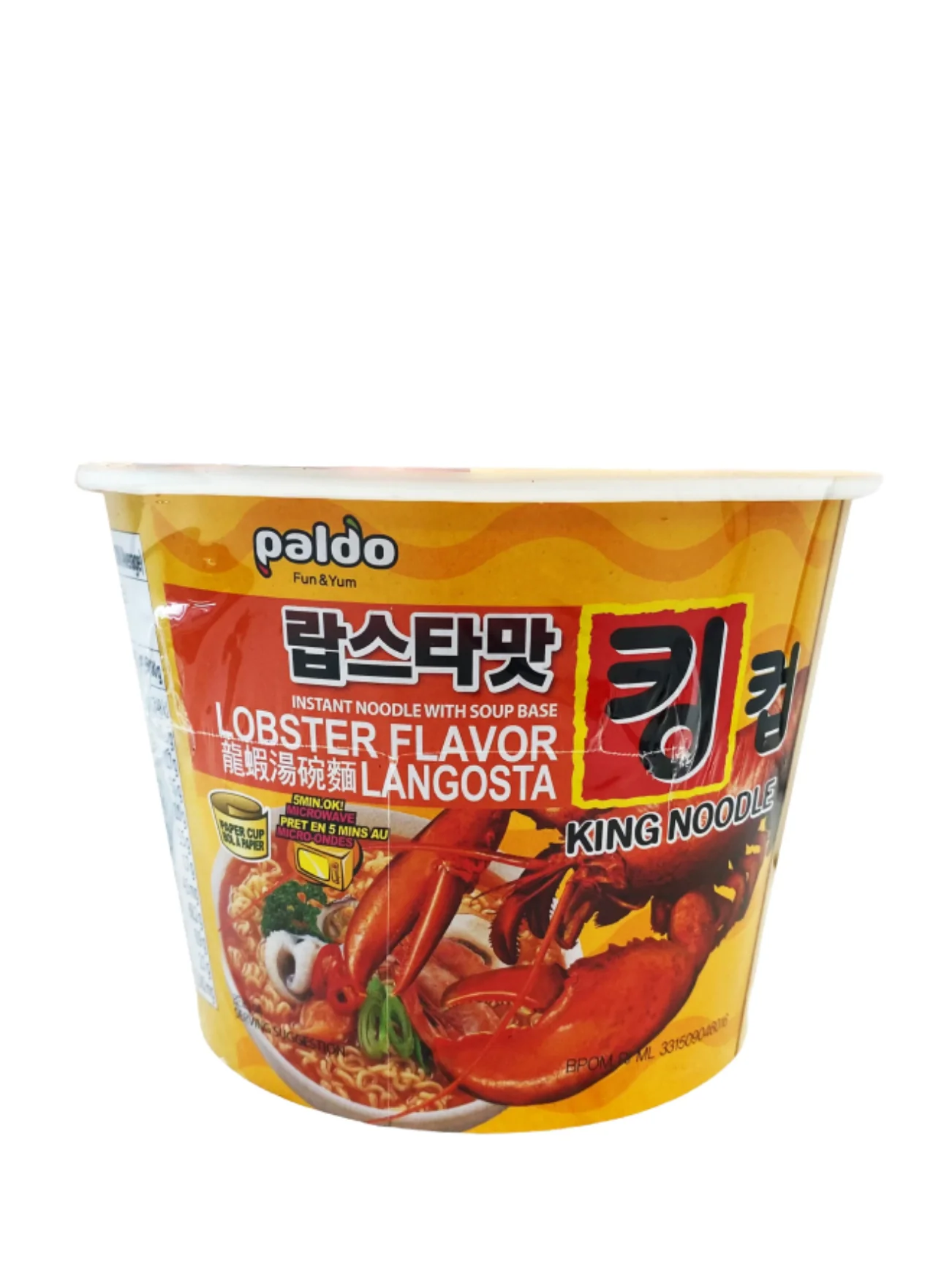 PALDO KING LOBSTER TASTE BIG BOWL 110G