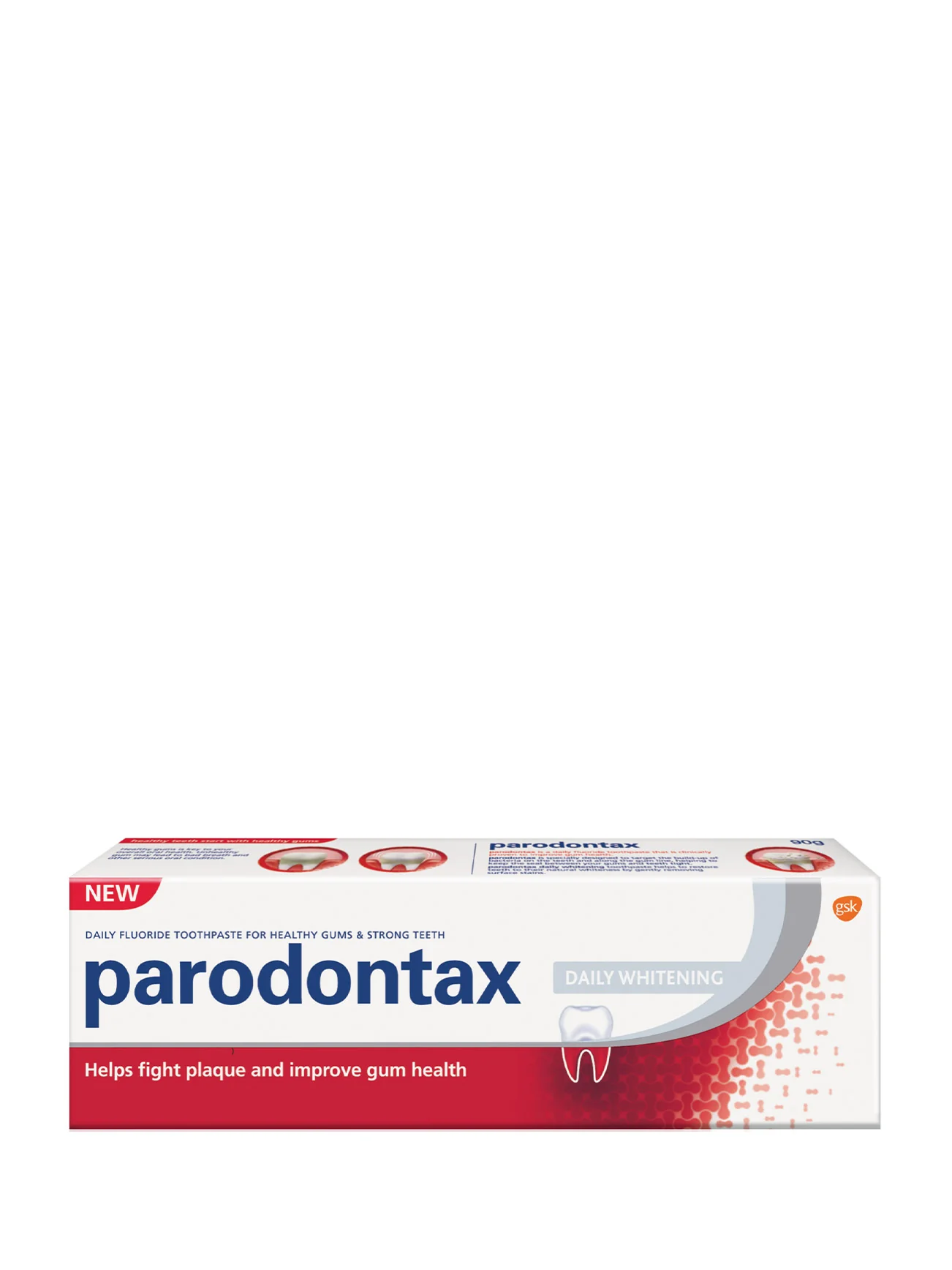 PARODONTAX DAILY WHITENING TOOTHPASTE 90G - Image 2