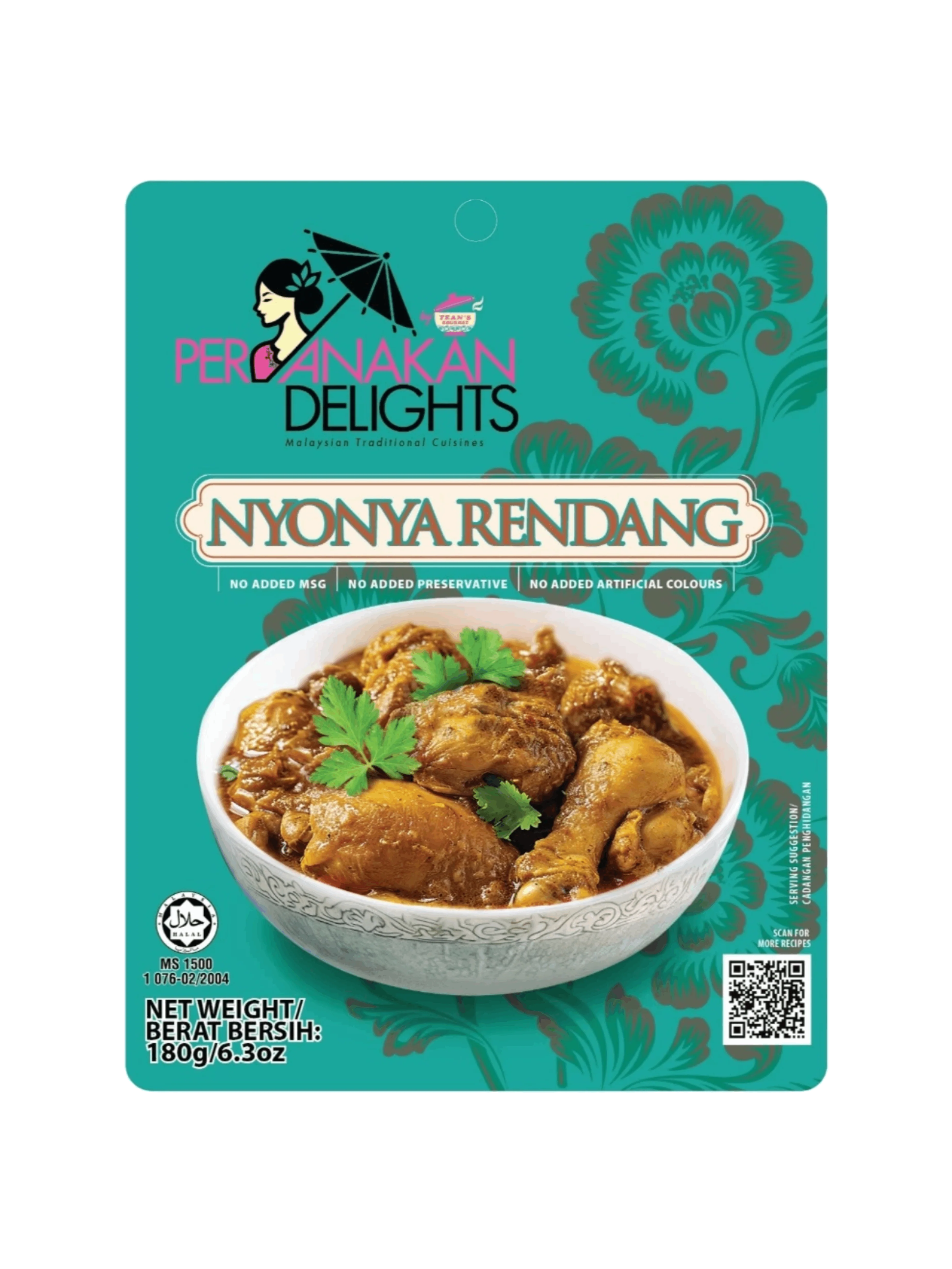 PERANAKAN DELIGHTS NYONYA RENDANG 180G