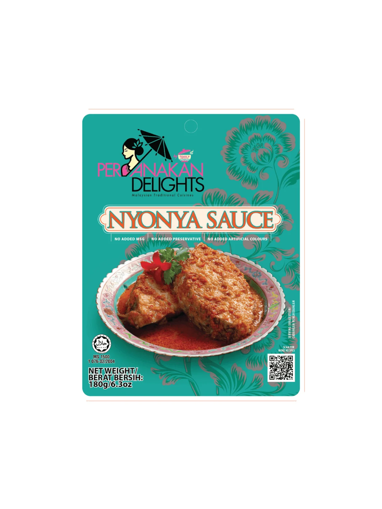 PERANAKAN DELIGHTS NYONYA SAUCE 180G