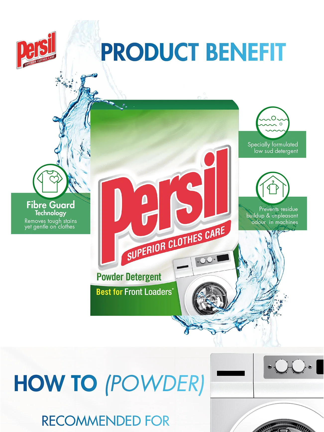 PERSIL LOW SUDS PWD DETERGENT 5KG - Image 13