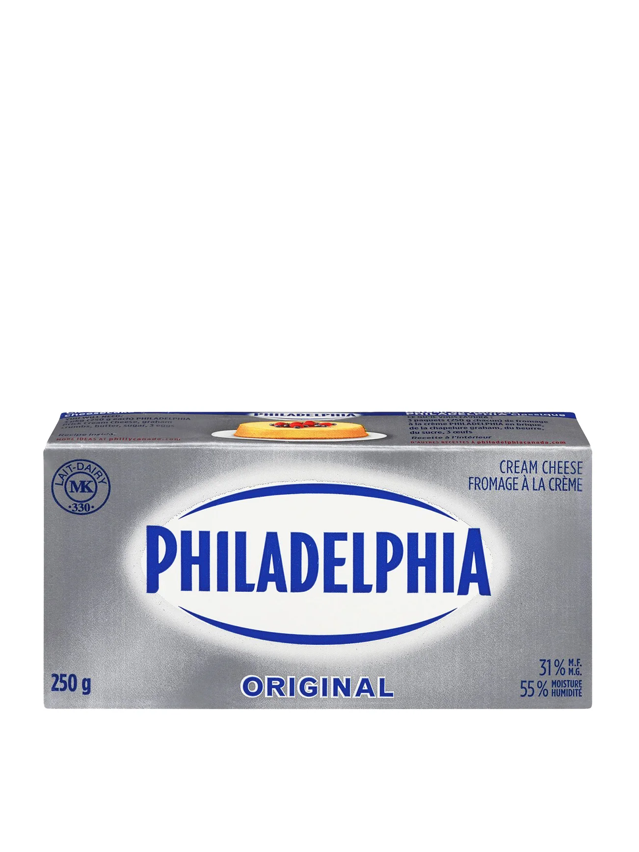 PHILADELPHIA CREAM CHEESE BLOCK ORIGINAL 250G