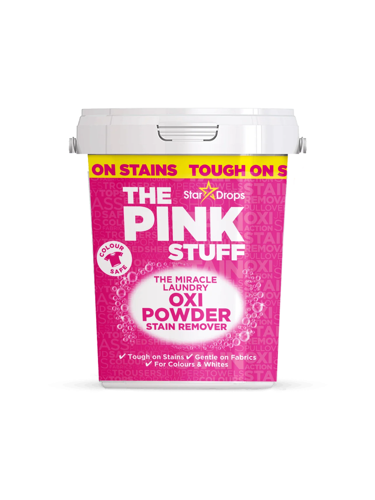 PINK STUFF STAIN REMOVER POWDER FOR COLOURS 1KG
