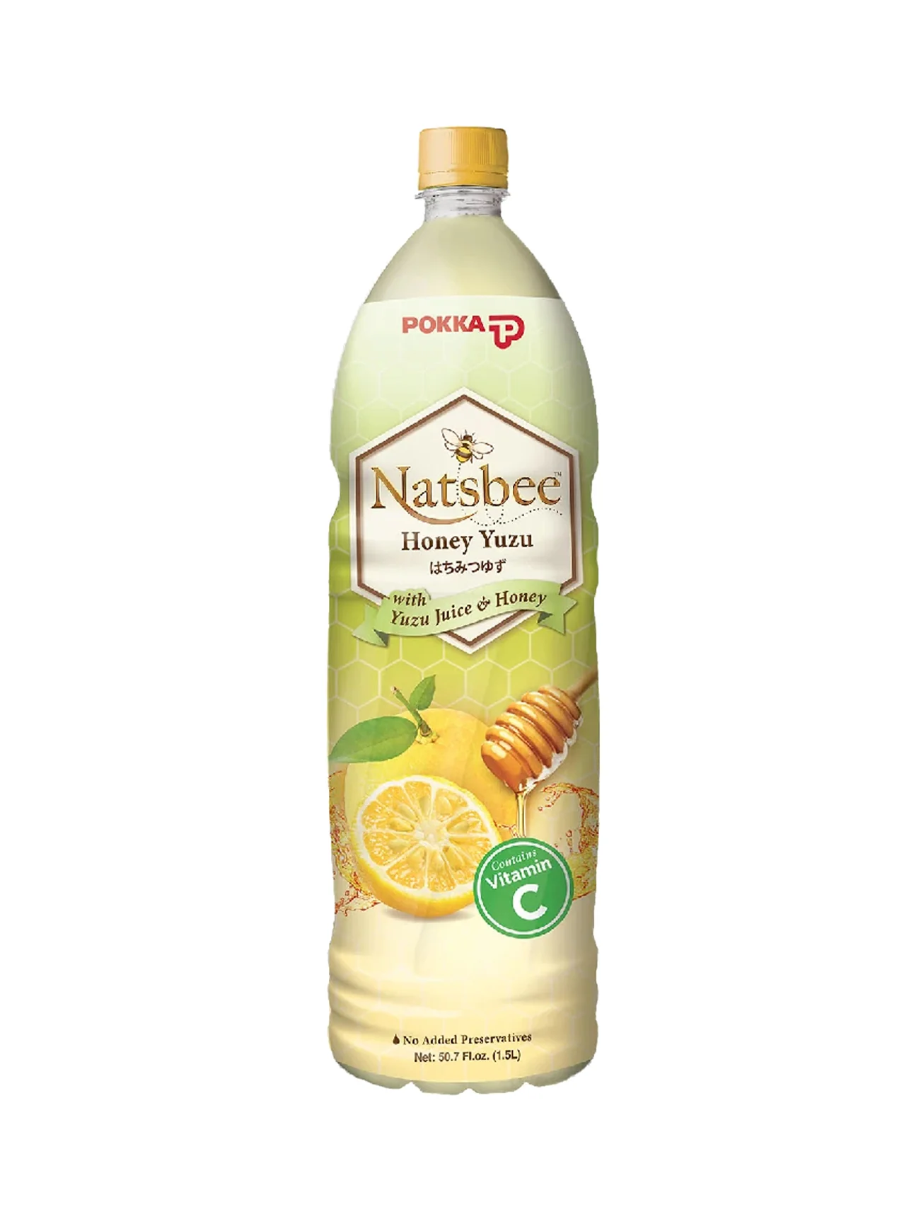 POKKA NATSBEE HONEY YUZU 1.5L