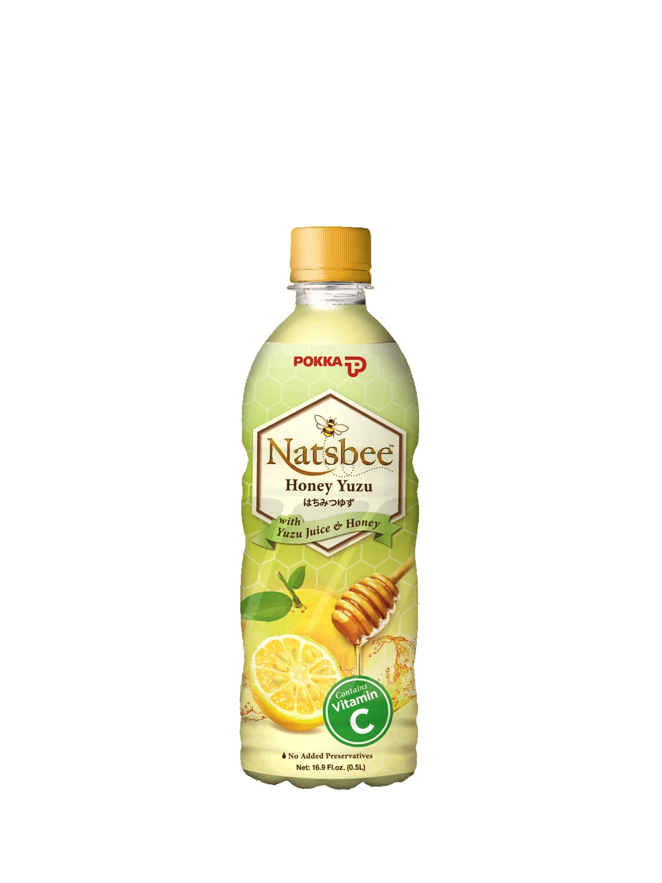 POKKA NATSBEE HONEY YUZU 500ML