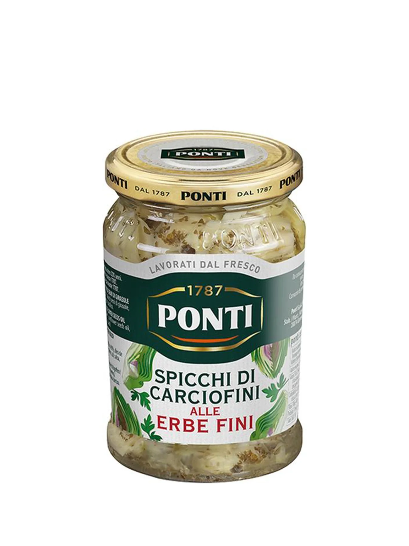 PONTI ARTICHOKES IN FINE HERBS 280G